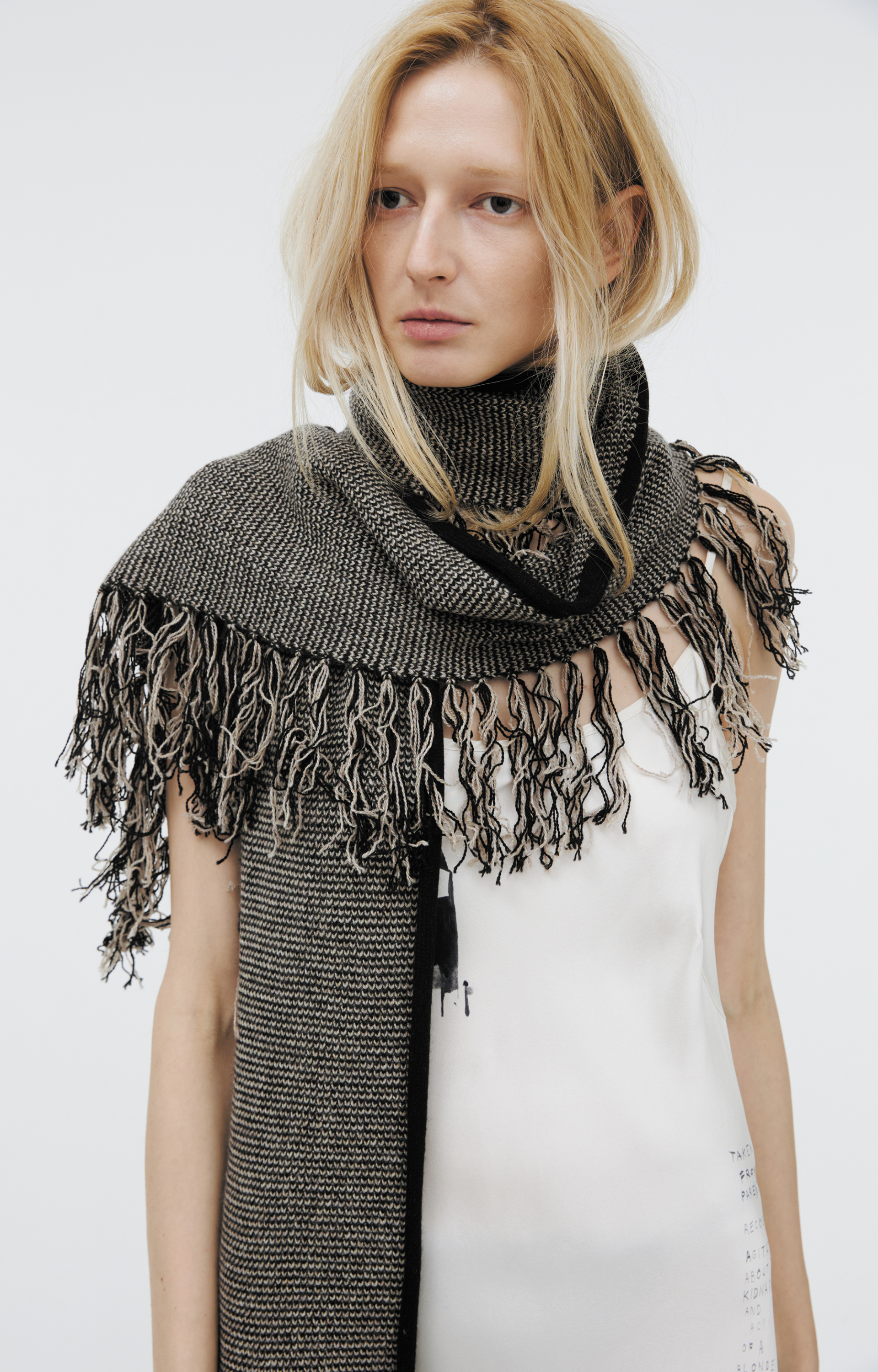 Ziggy Chen Cashmere scarf