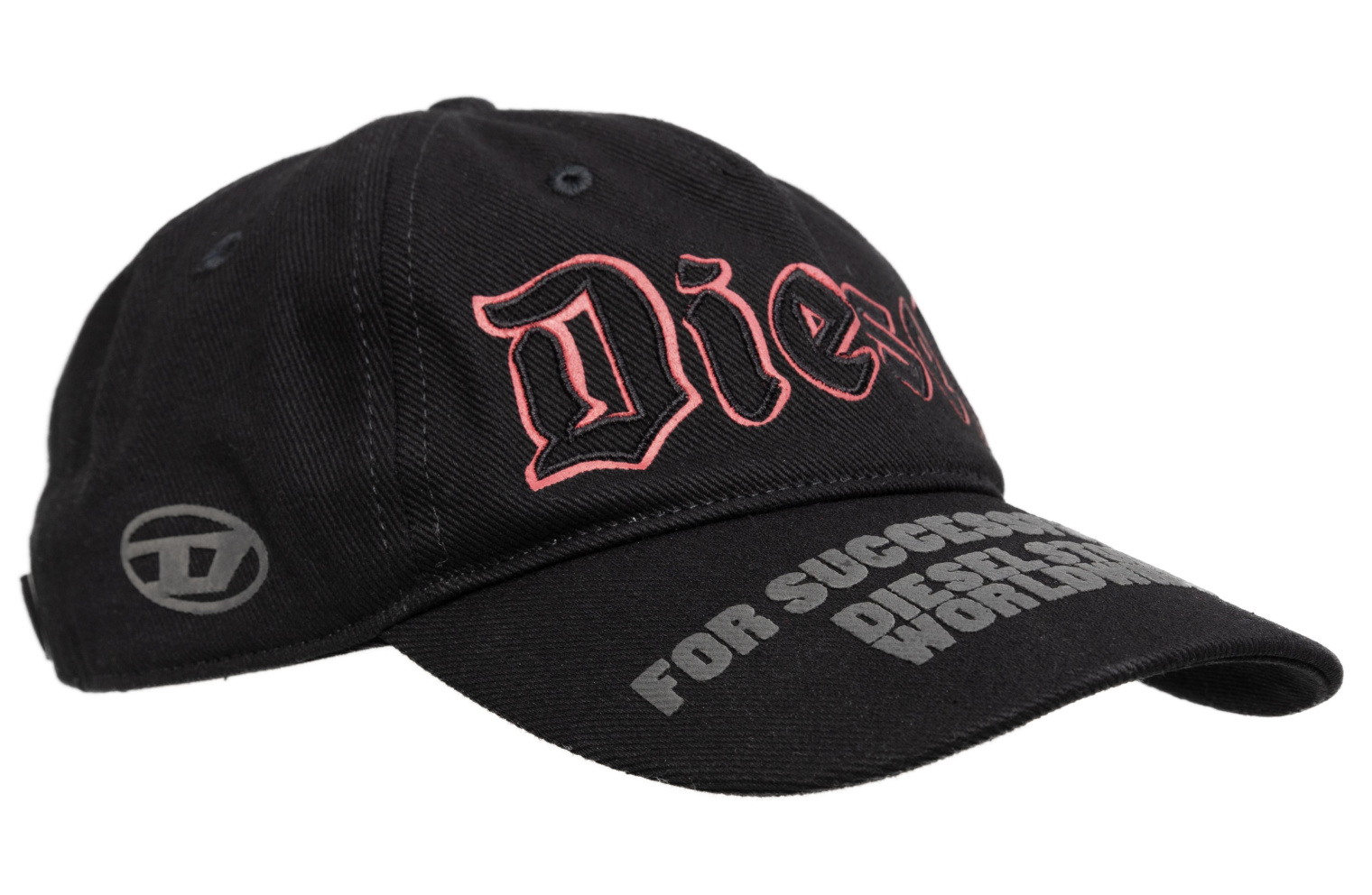 Diesel Black cap with logo