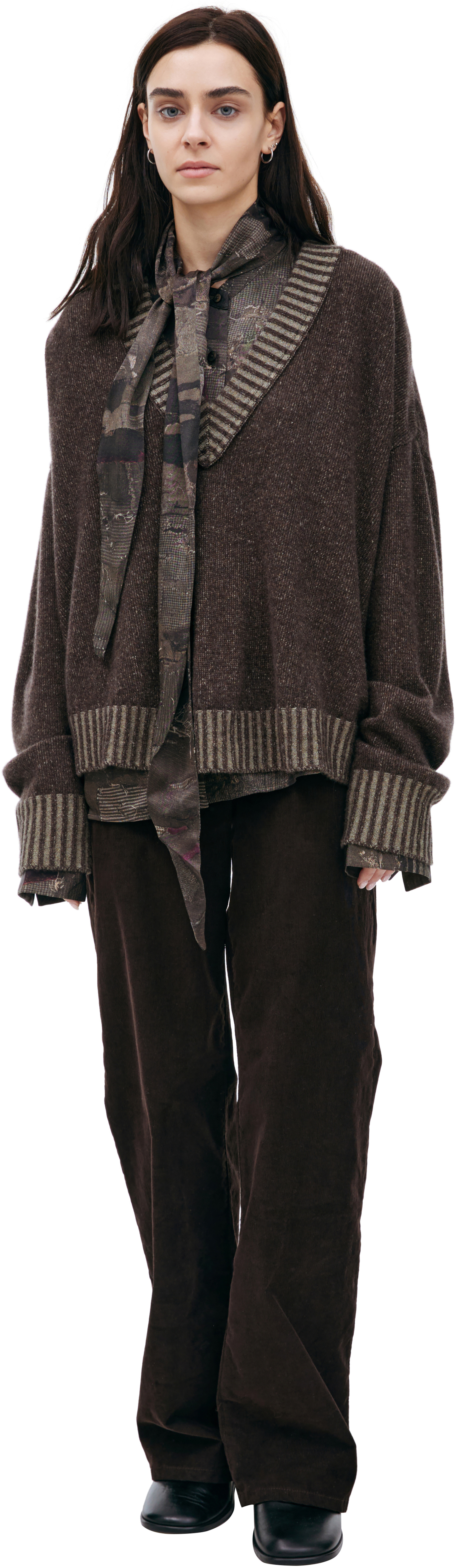 Ziggy Chen Knitted cashmere sweater