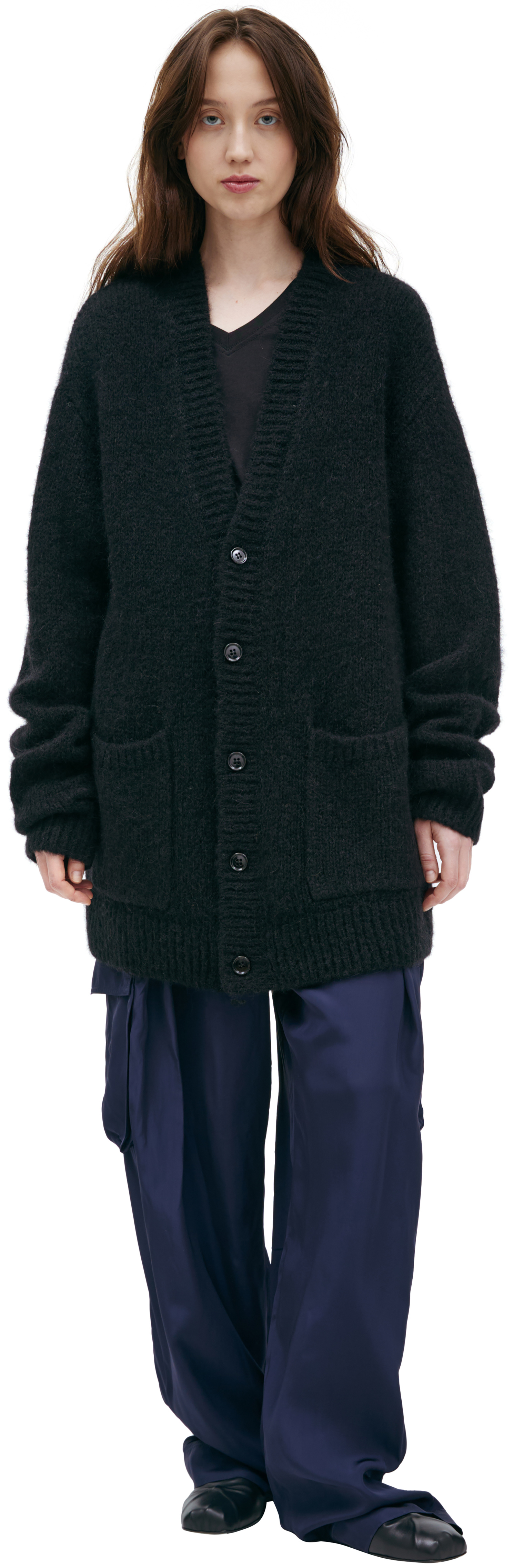 Dries Van Noten Knitted wool cardigan