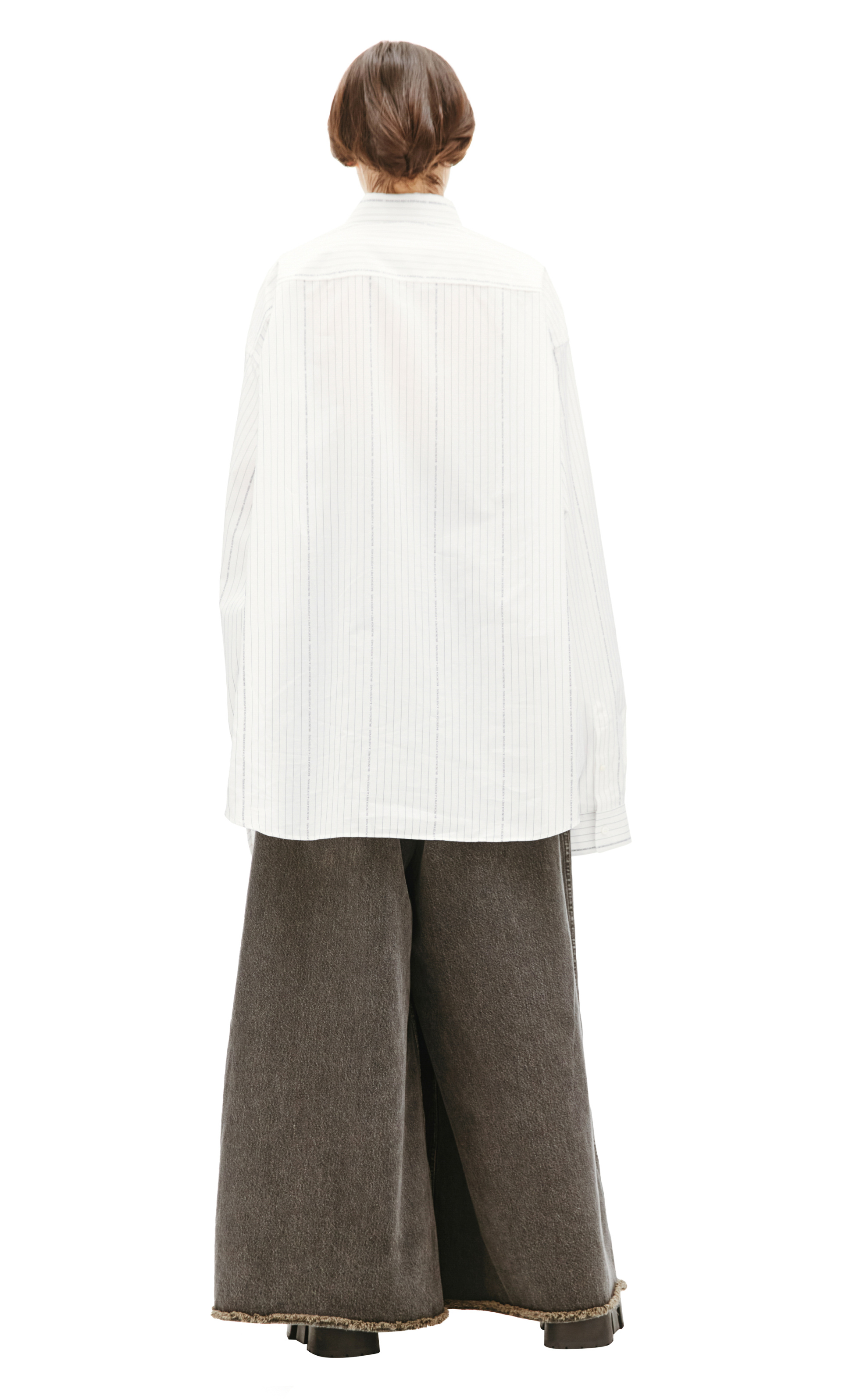 Balenciaga Oversize Striped Shirt