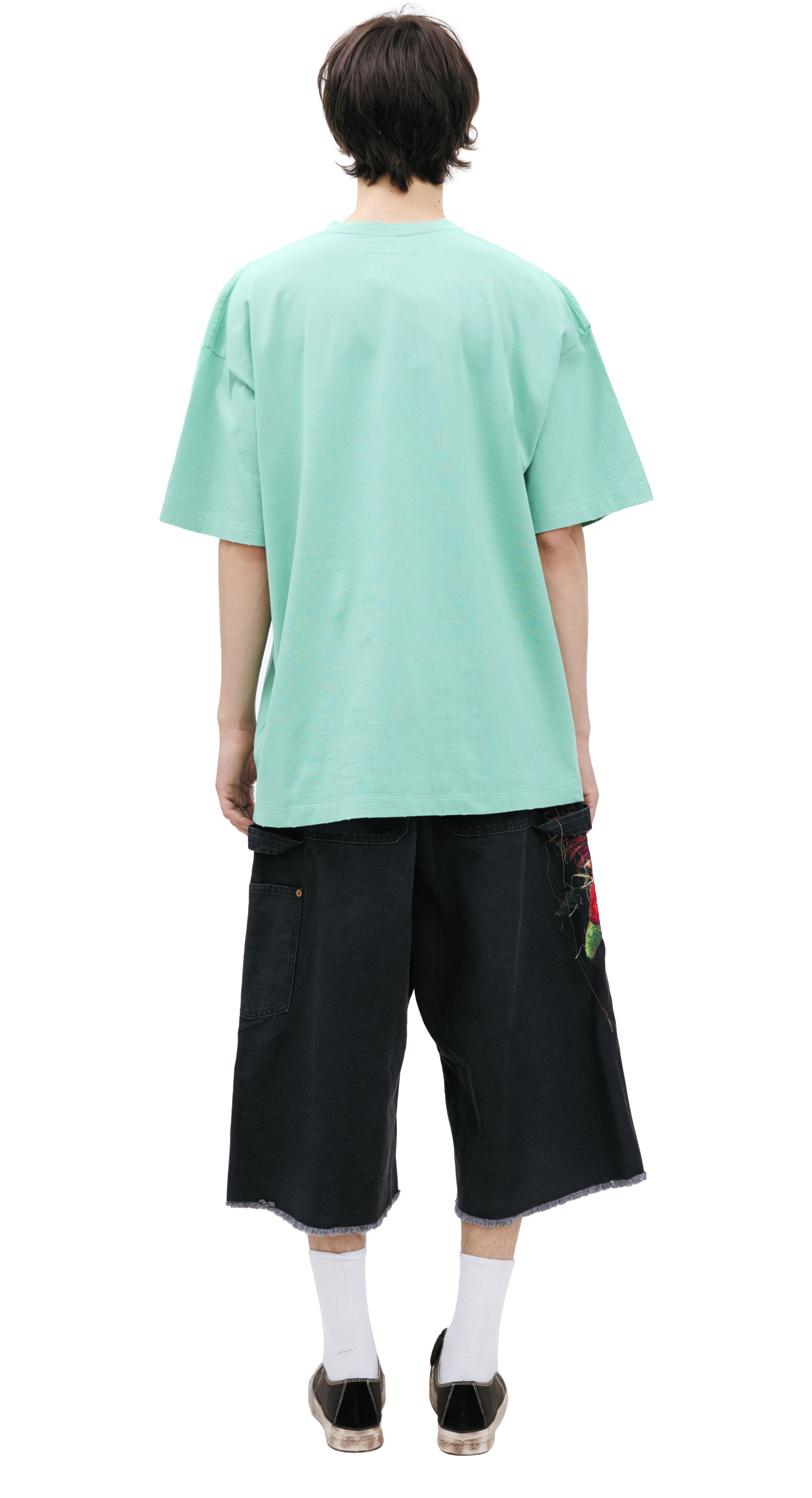 Doublet Green T-shirt with a print