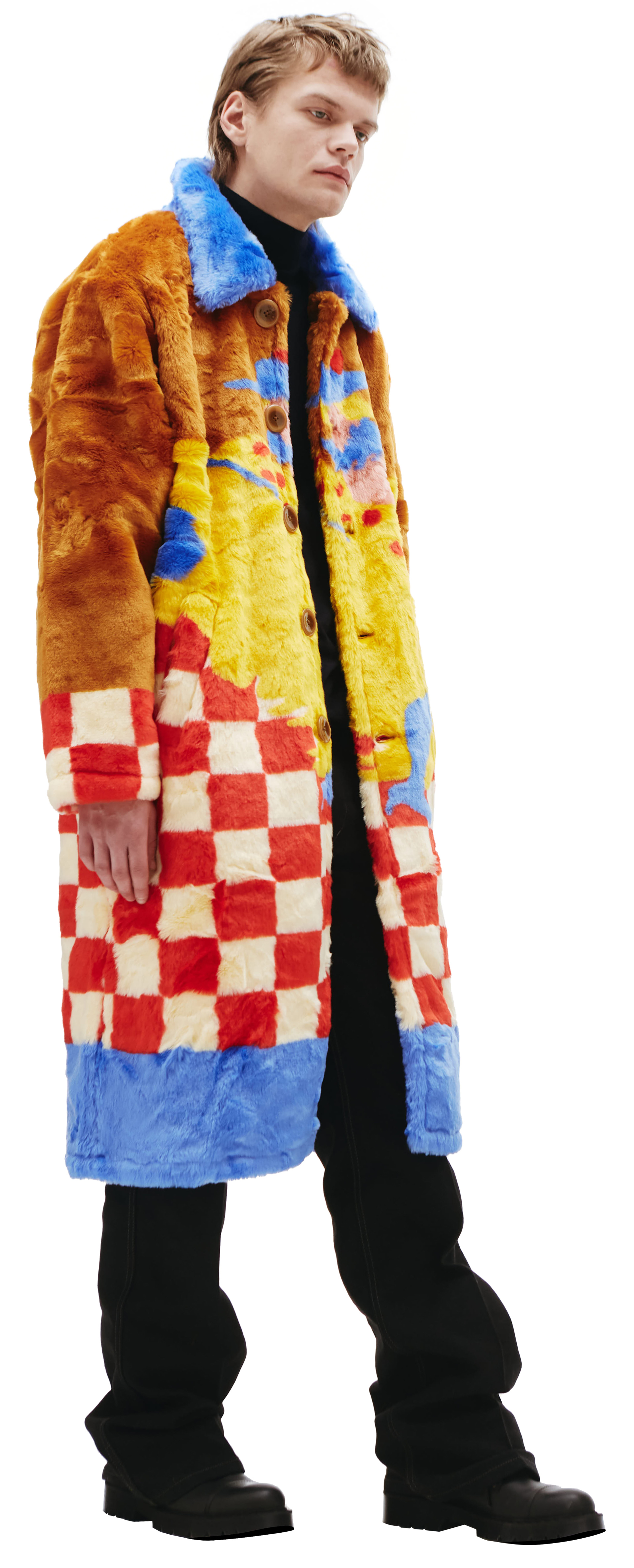 KidSuper Fell In Love With a Dancer Faux Coat