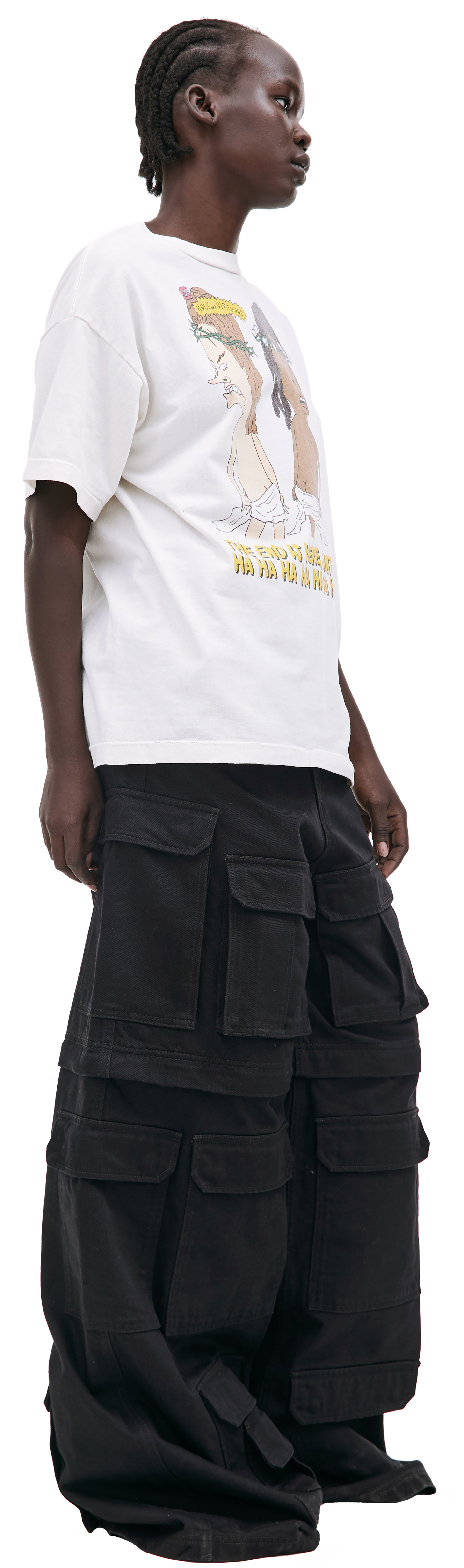 Saint Michael Holy & Virtuous printed t-shirt