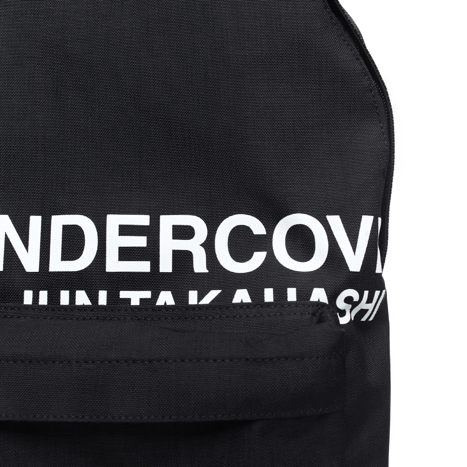 Undercover Black logo backpack