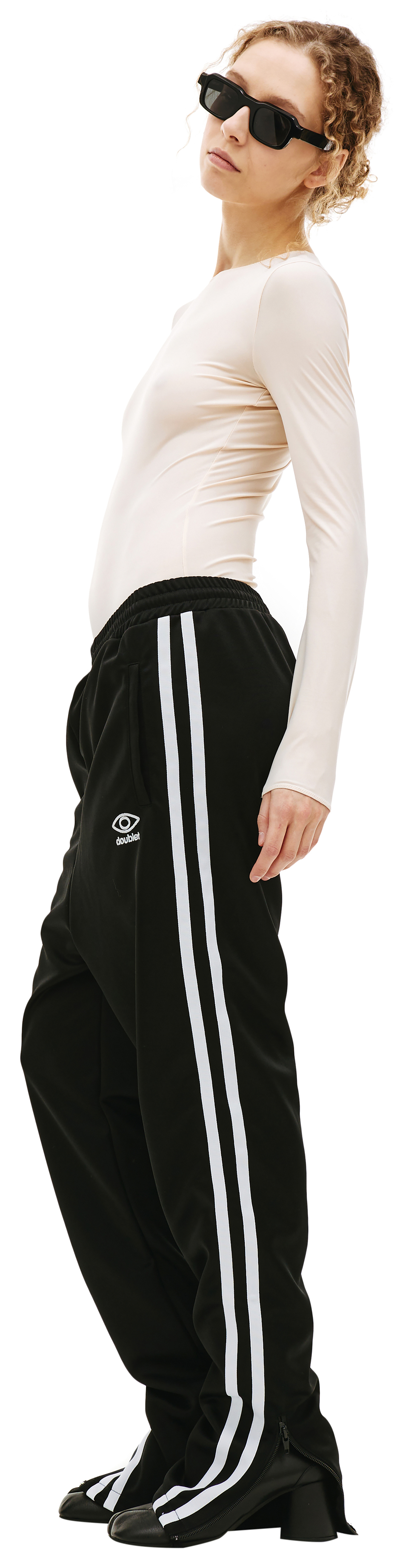 Doublet Black Invisible Track Pants