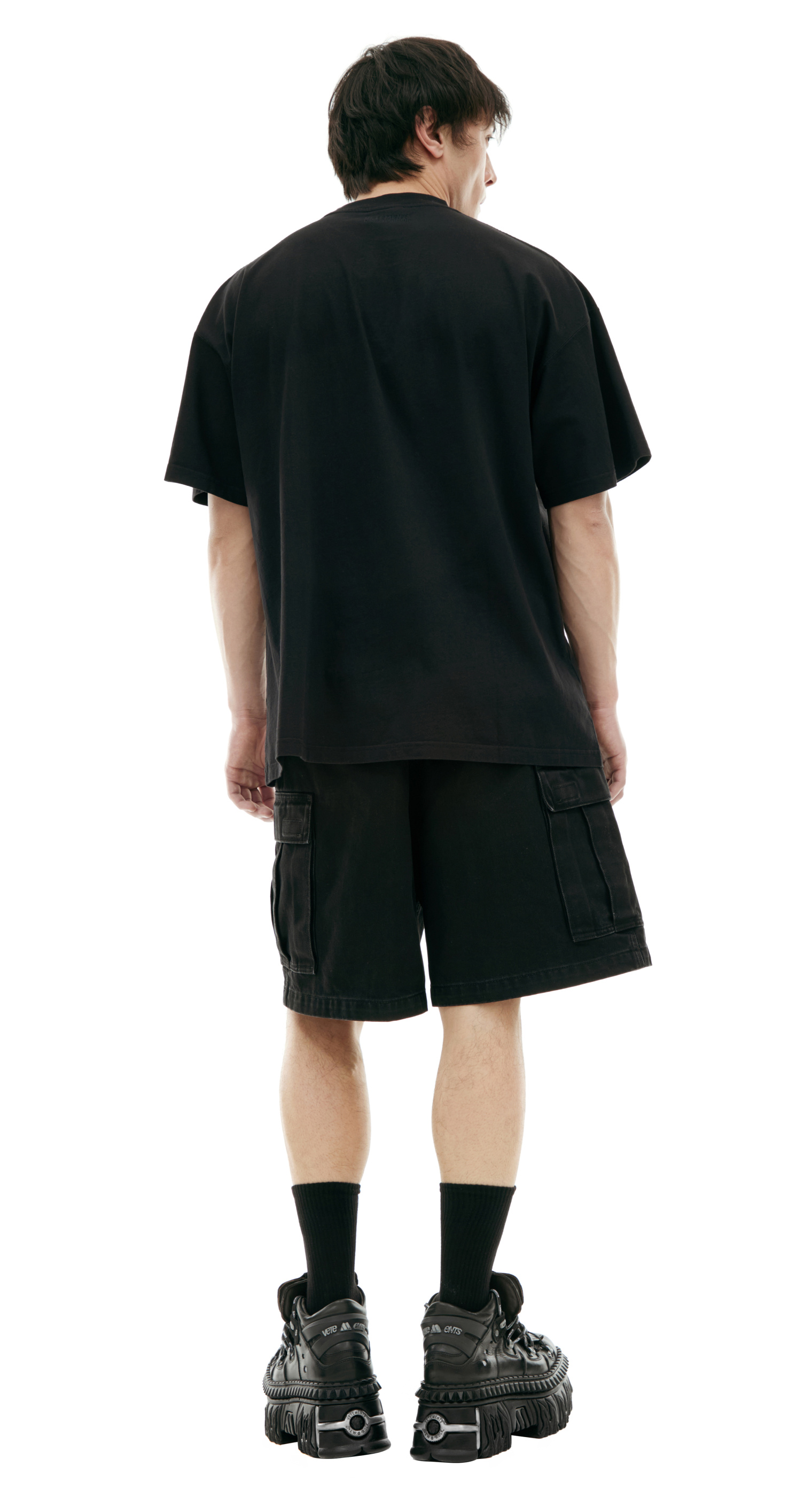 VETEMENTS Black logo T-shirt