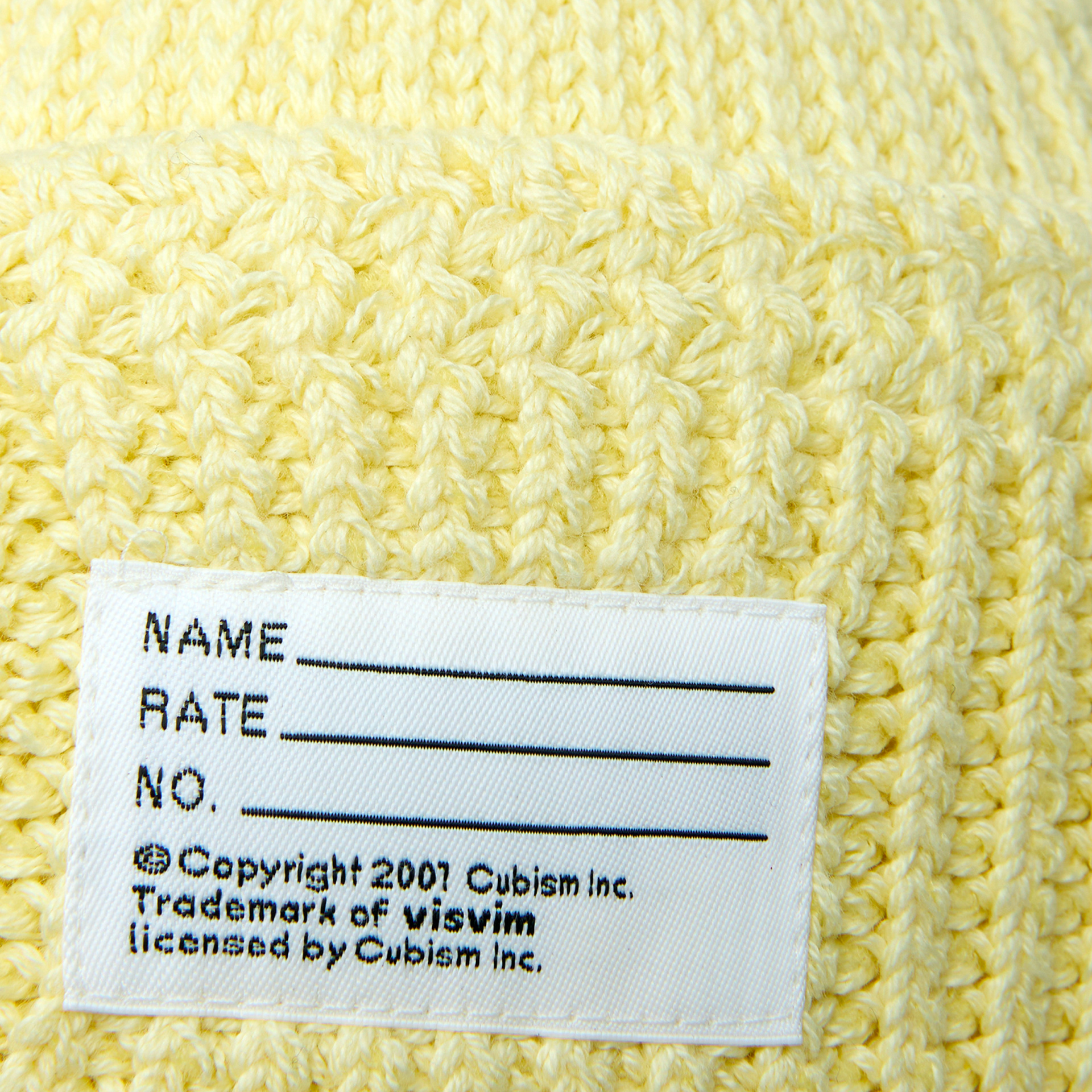 visvim Knitted cotton beanie