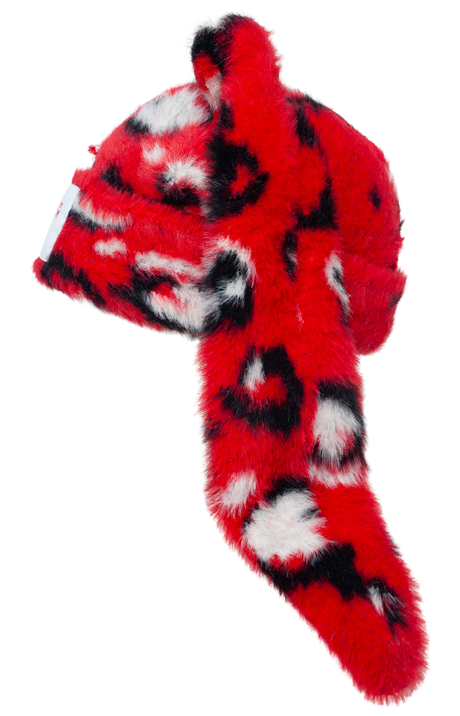 CHARLES JEFFREY LOVERBOY Red beanie with ears