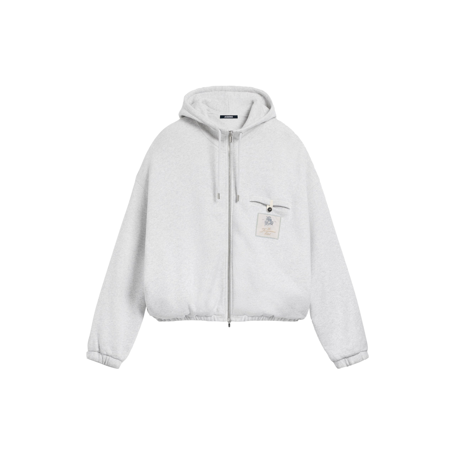 JACQUEMUS Club Logo Zipped Hoodie