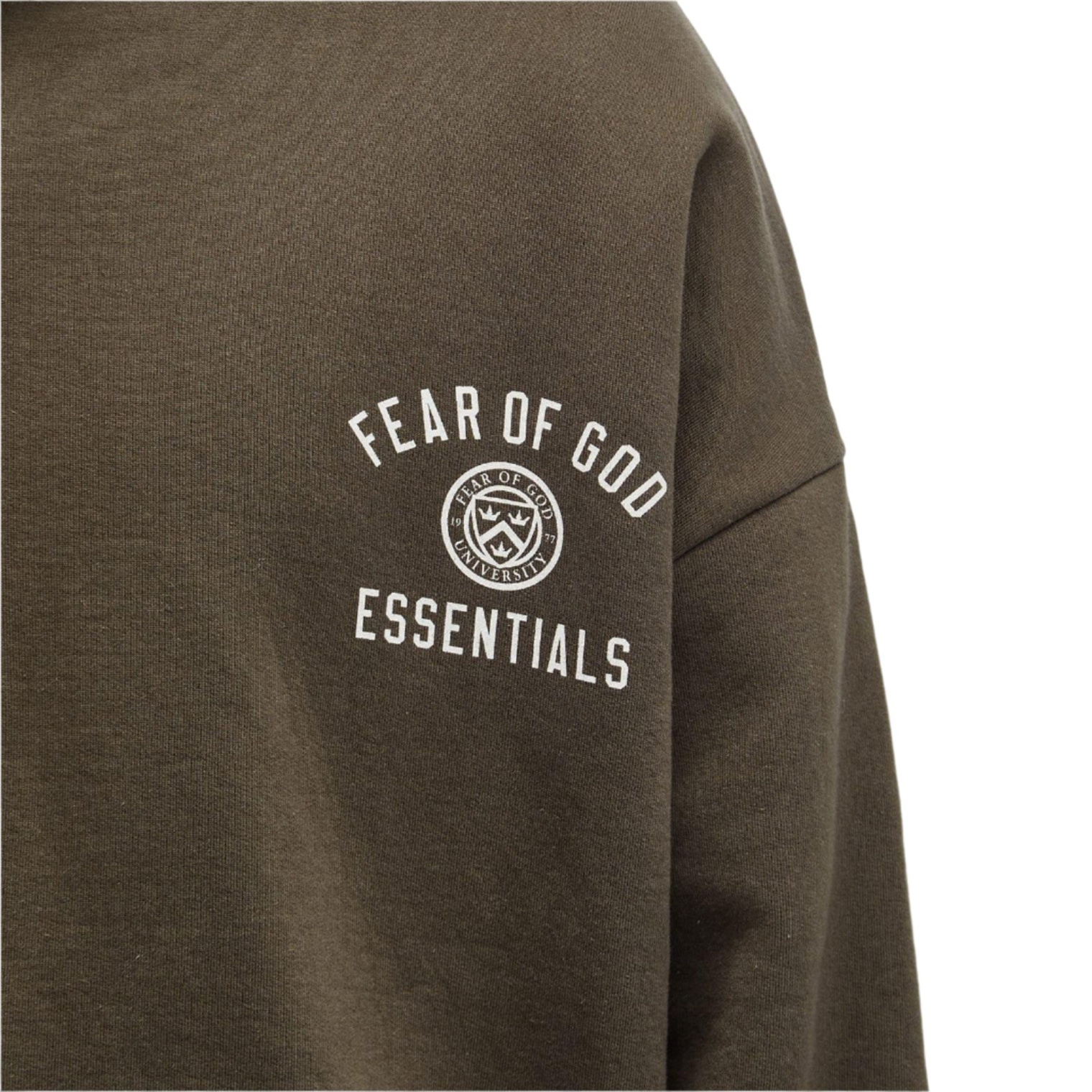 Fear of God Essentials Heavy Fleece Full-Zip Hoodie