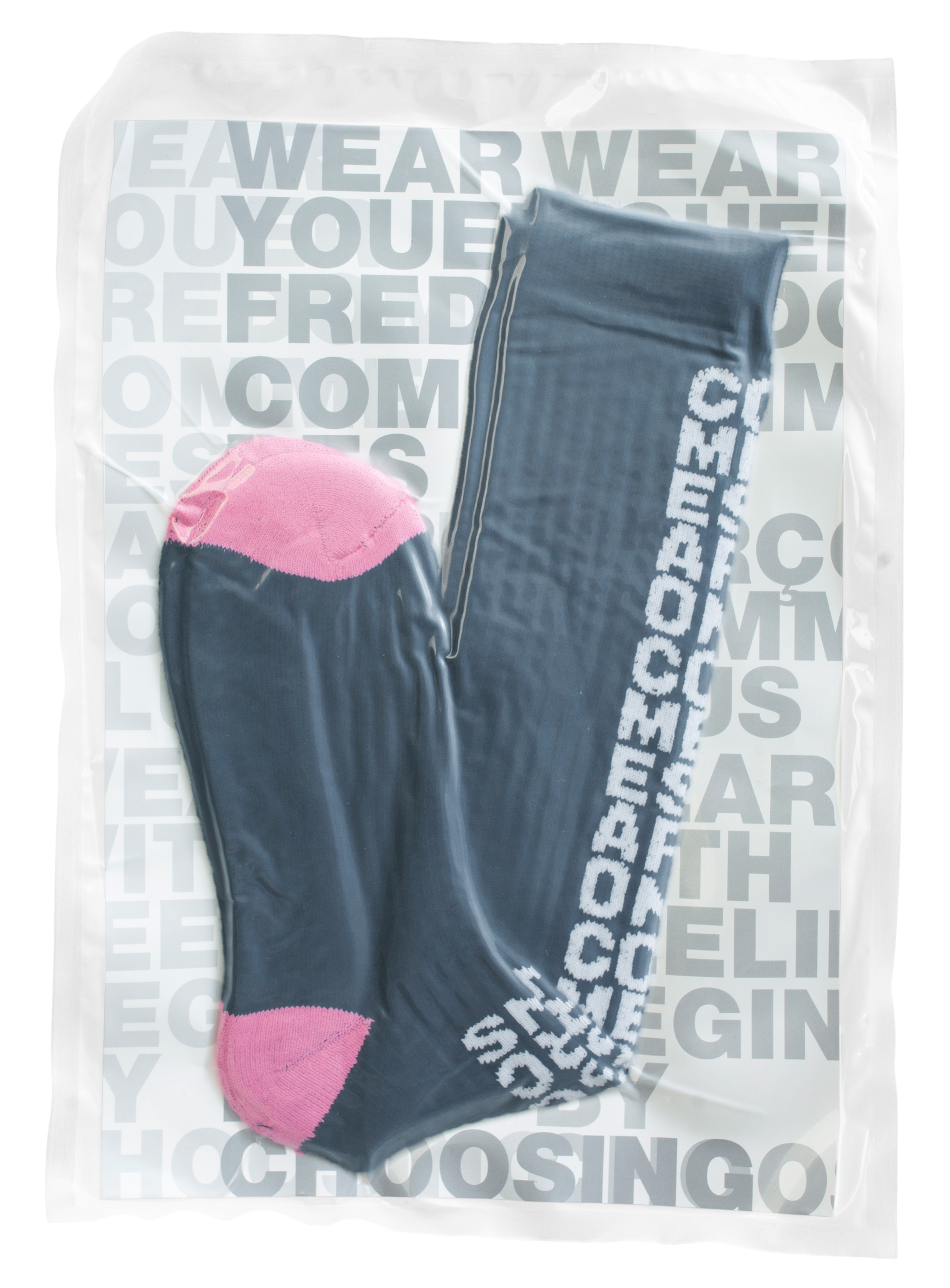 Buy Comme des Garcons men black logo socks for 39 online on SV77 PI K502 051 1