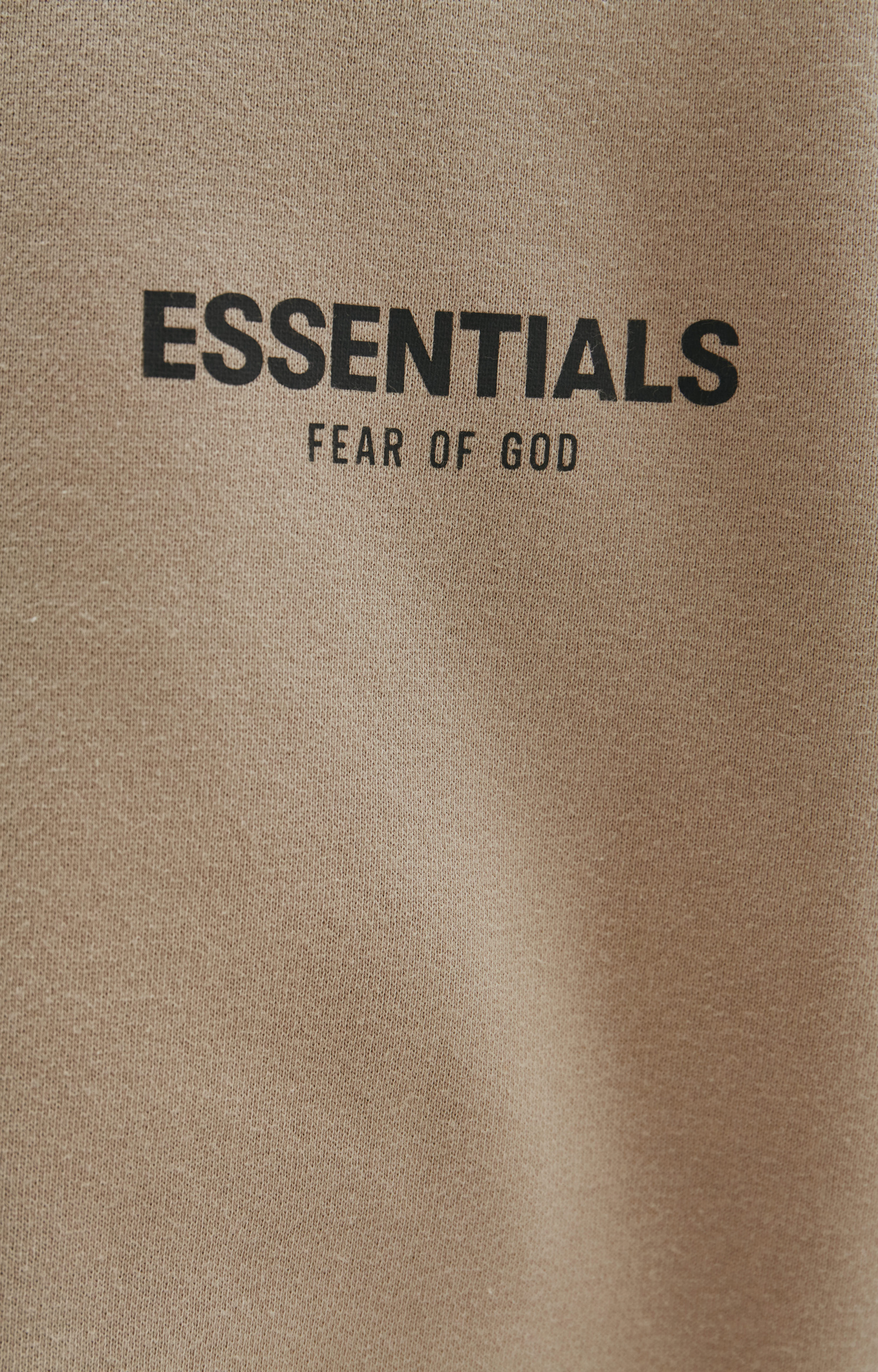 Fear of God Essentials Хлопковый свитшот с логотипом