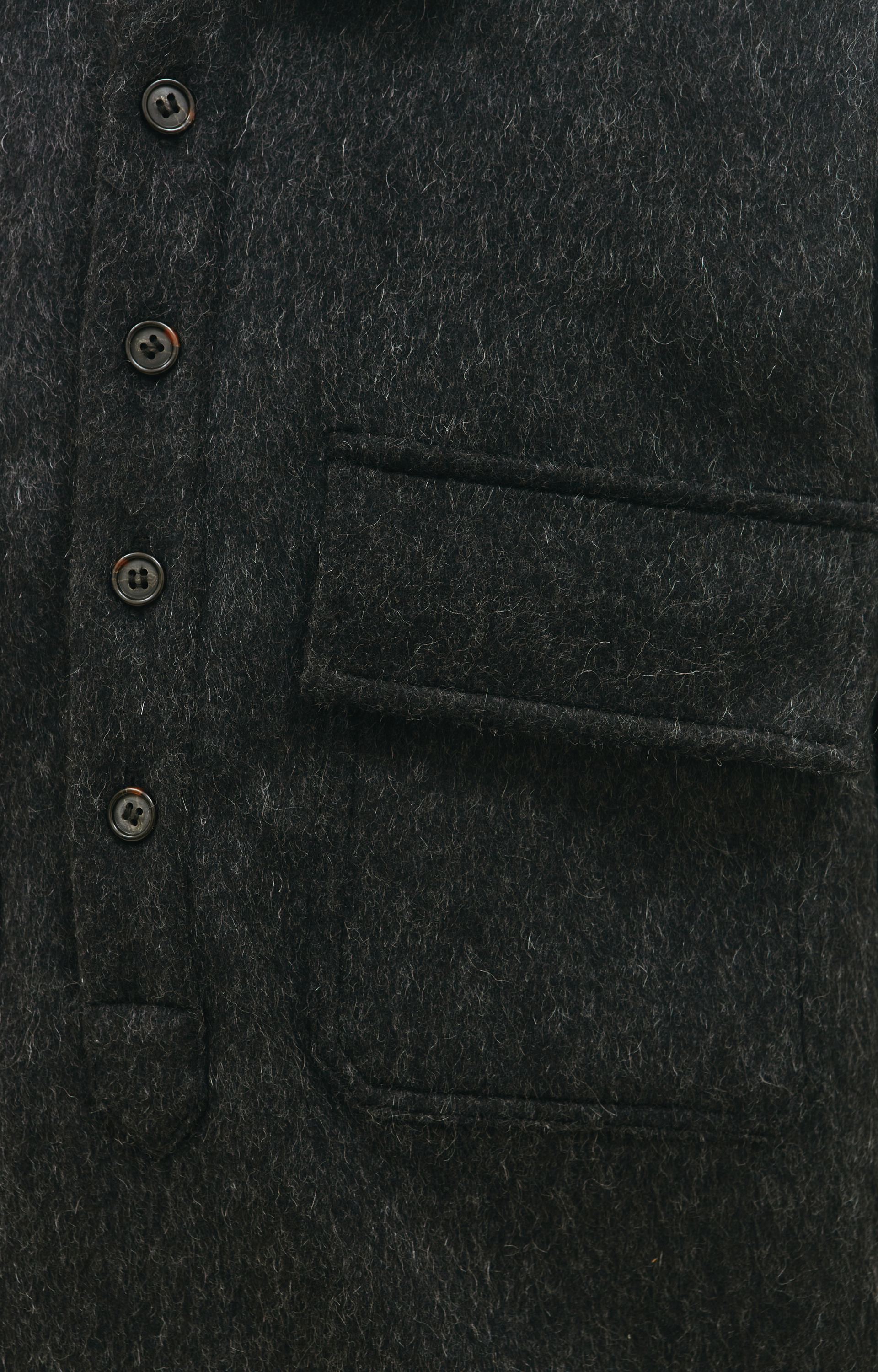 BTFL Wool shirt with pockets
