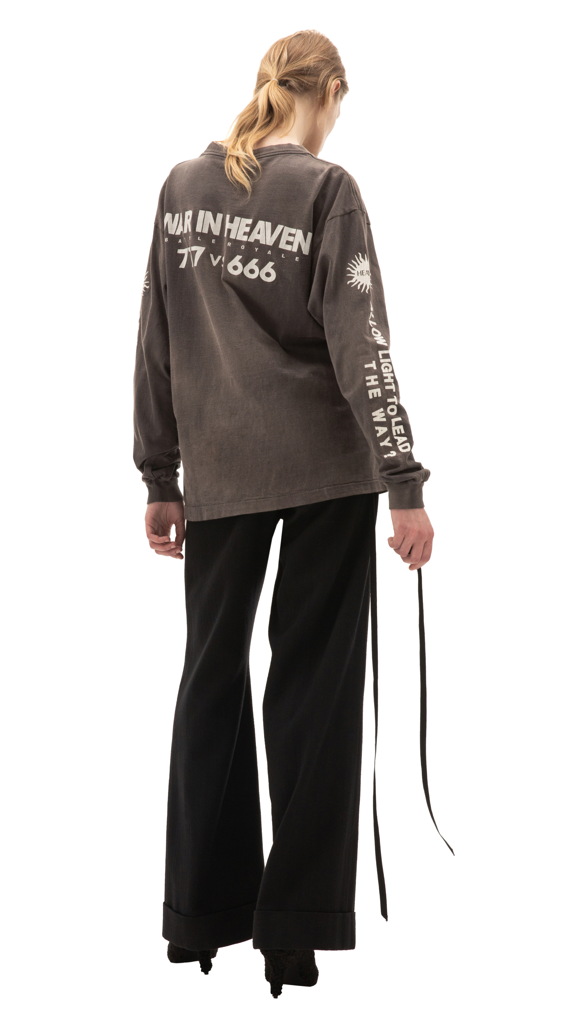 Saint Michael War in heaven Longsleeve in brown