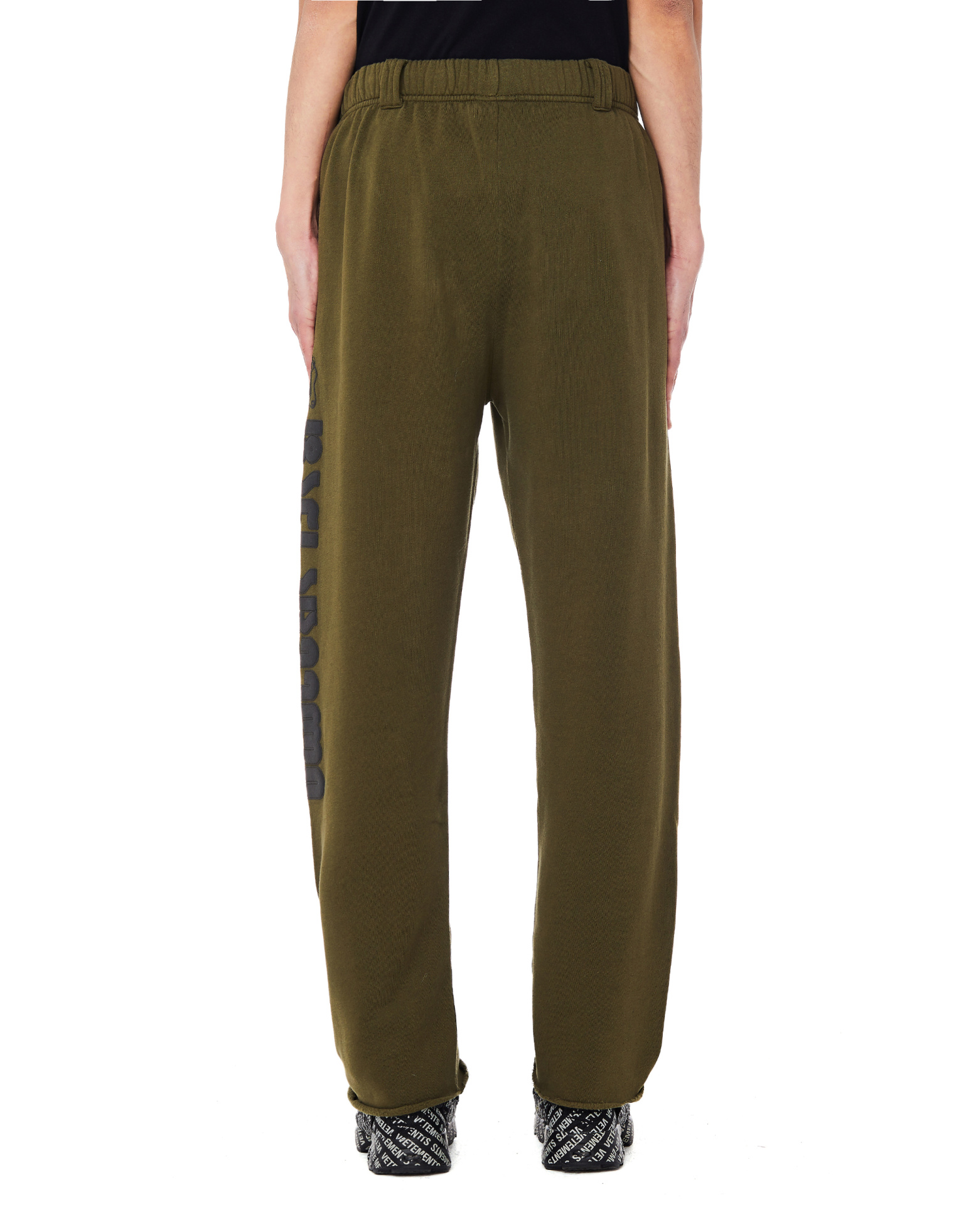VETEMENTS Khaki Cotton Sweatpants