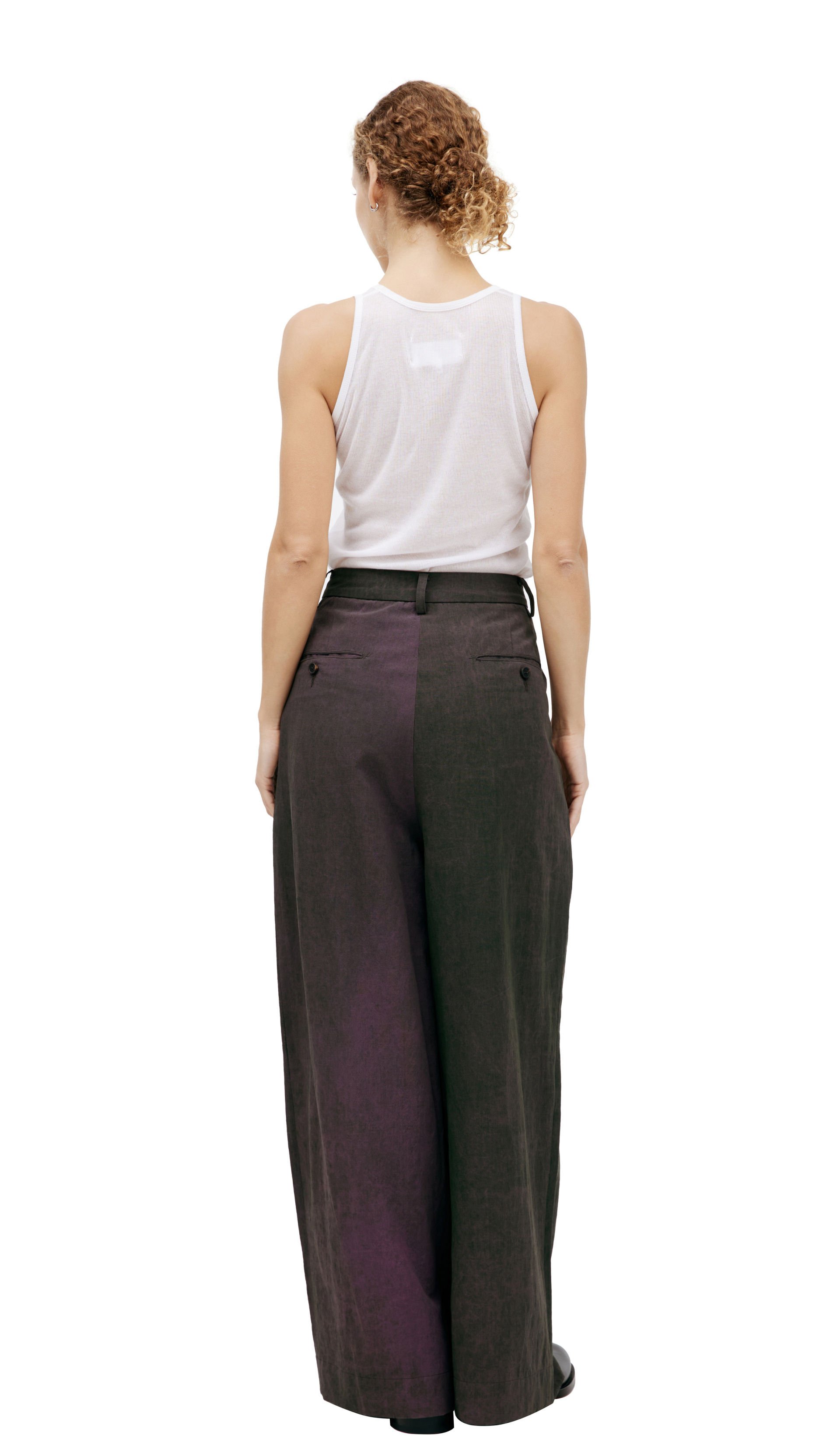 Ziggy Chen Straight trousers with tucks