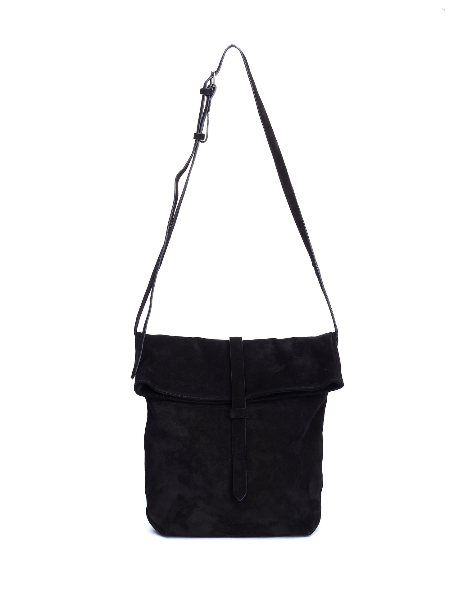 Ann Demeulemeester Замшевая сумка с клапаном