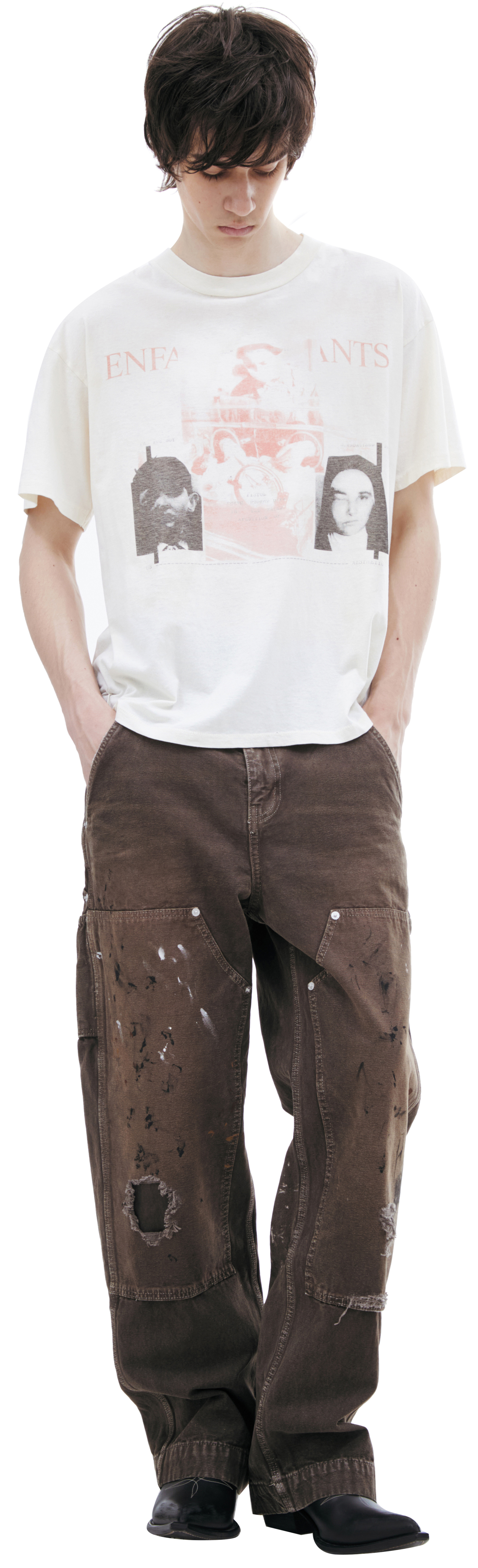 Enfants Riches Déprimés Printed cotton T-shirt