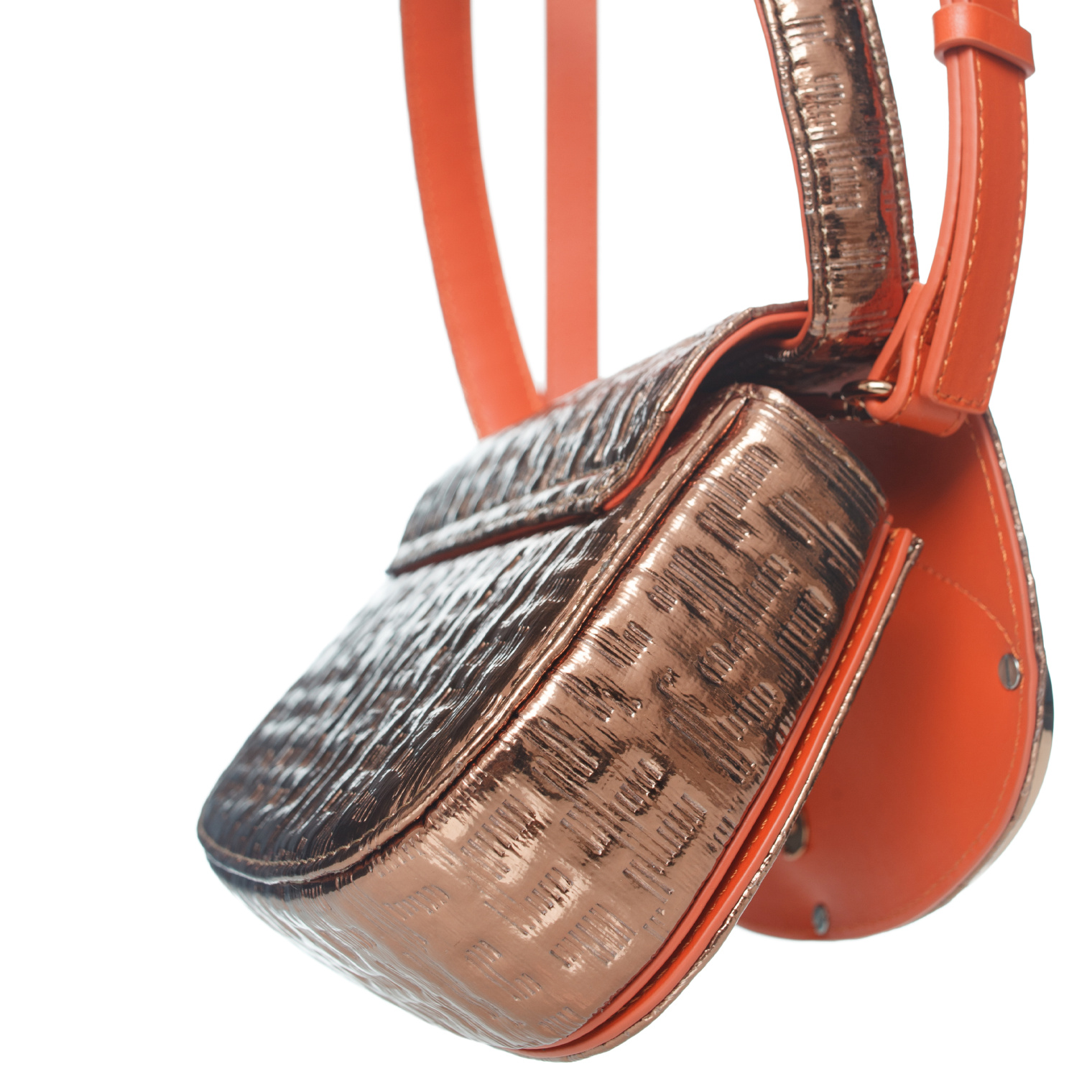 Diesel 1DR shoulder bag with metallic monogram