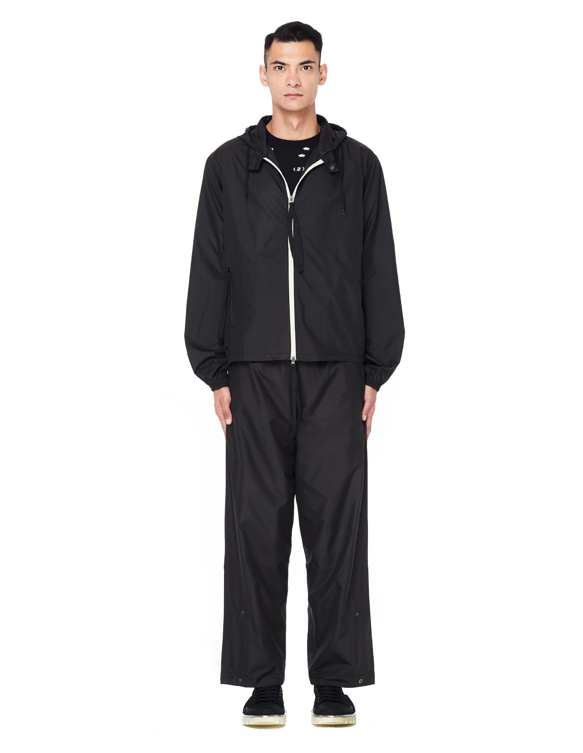 Spalwart Team Wind Black Windbreaker Jacket