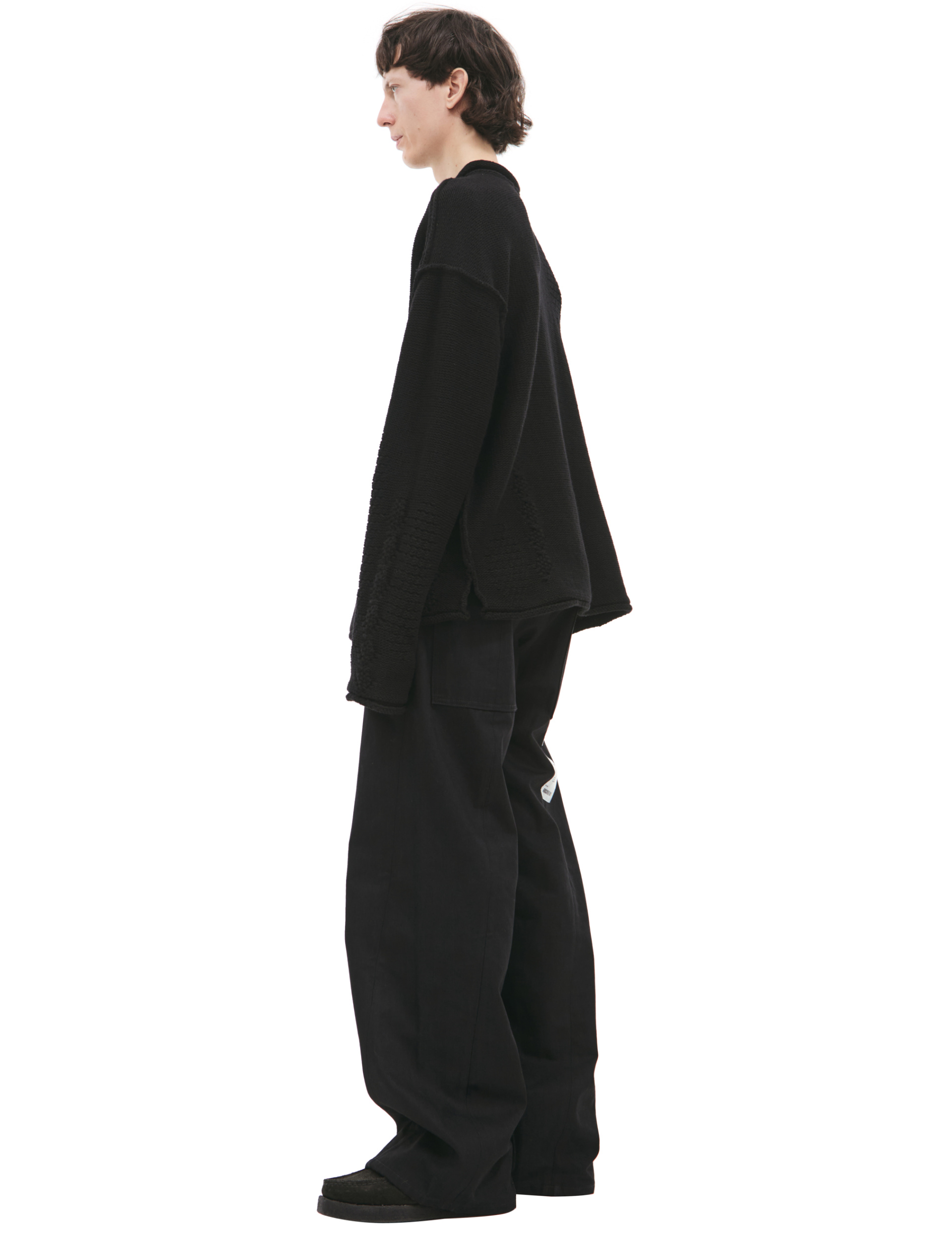 The Viridi-Anne Knitted merino wool sweater