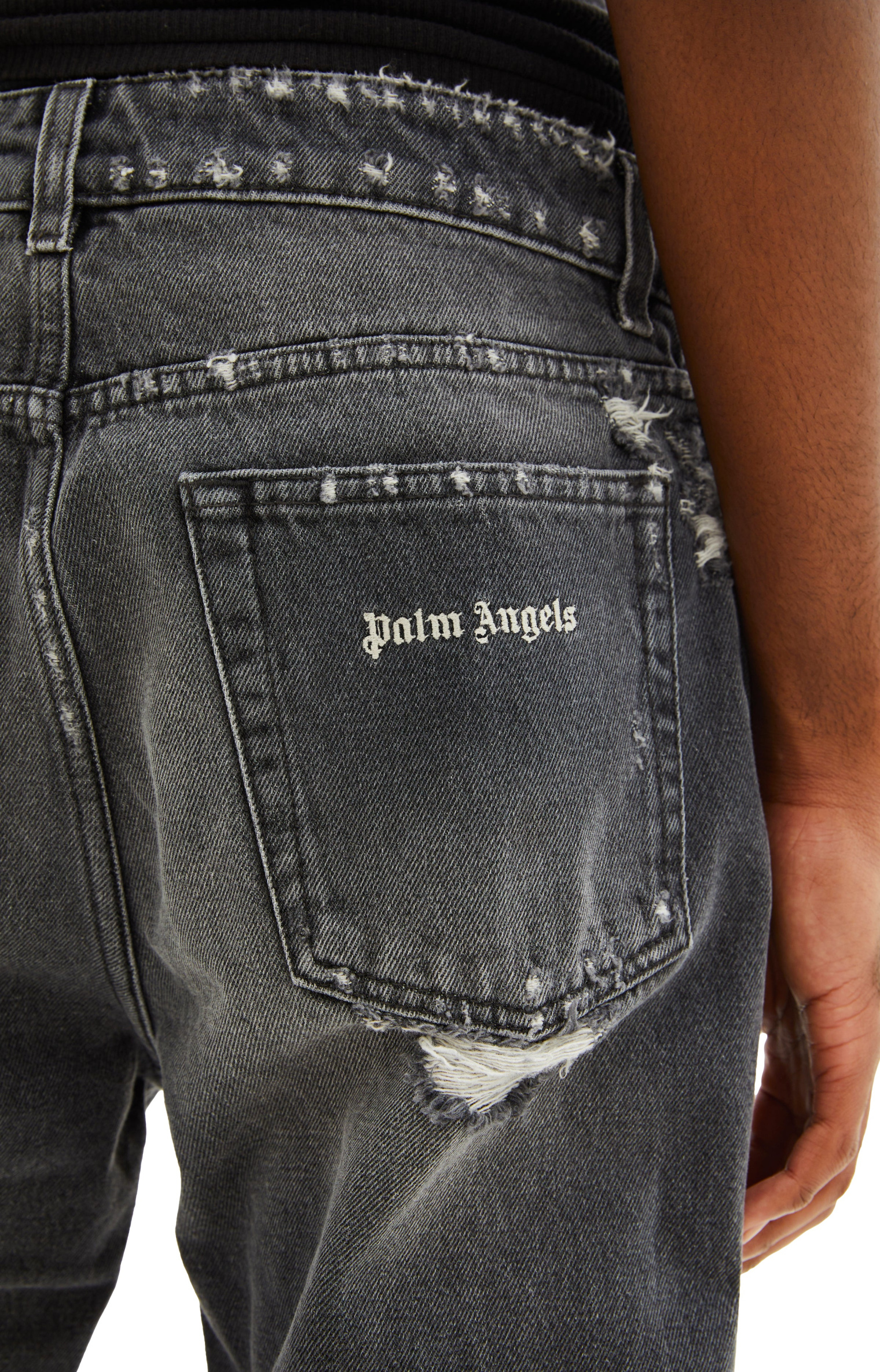 Palm Angels DW Destroyed Denim 5 Pockets