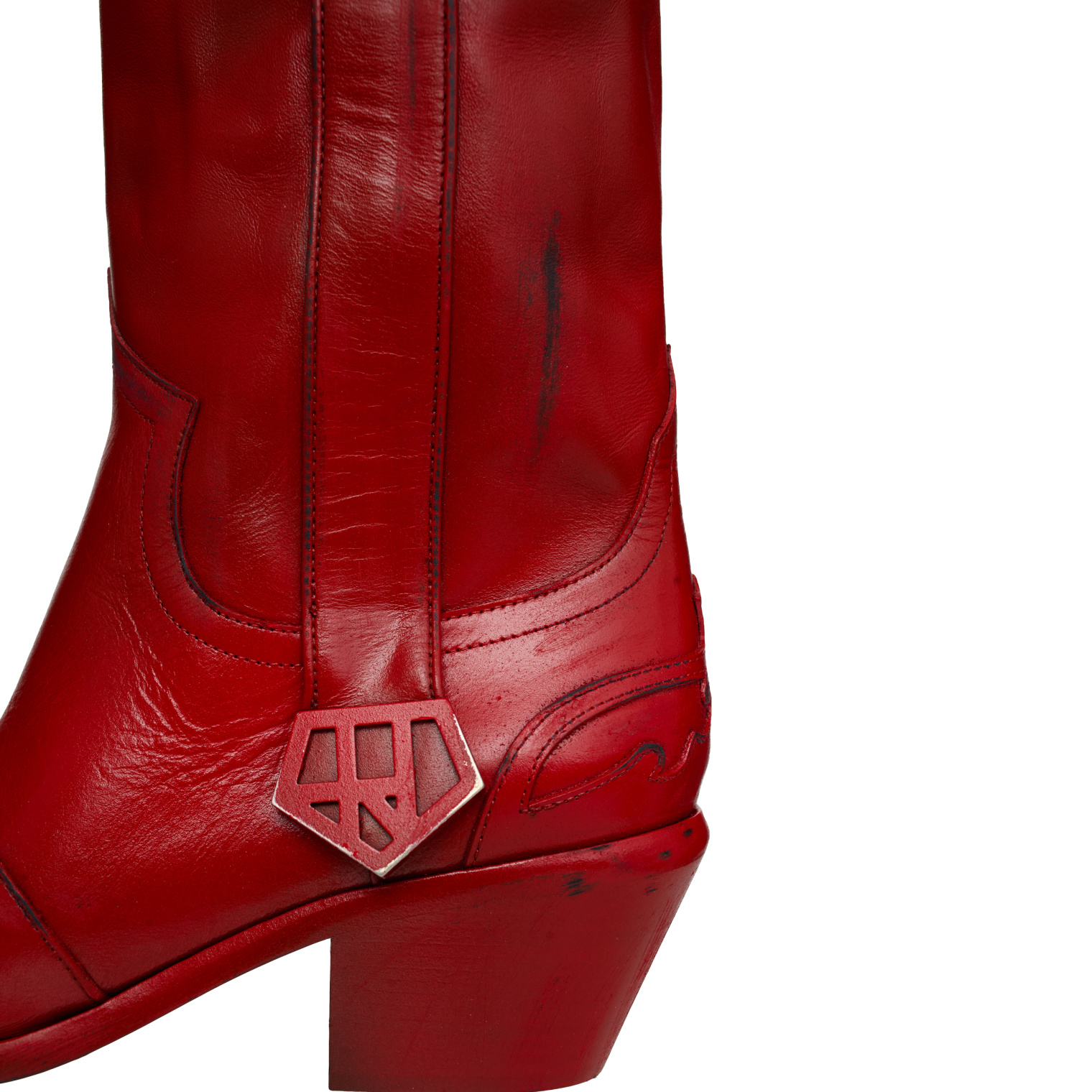 Enfants Riches Deprimes Leather cowboy boots