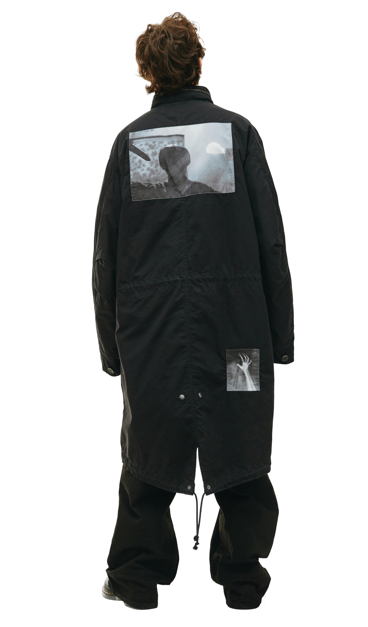 Undercover Psycho patch parka