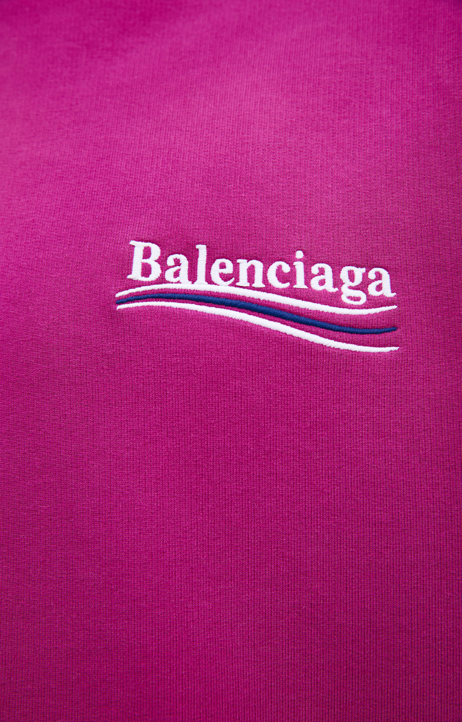 Balenciaga Оверсайз худи с логотипом