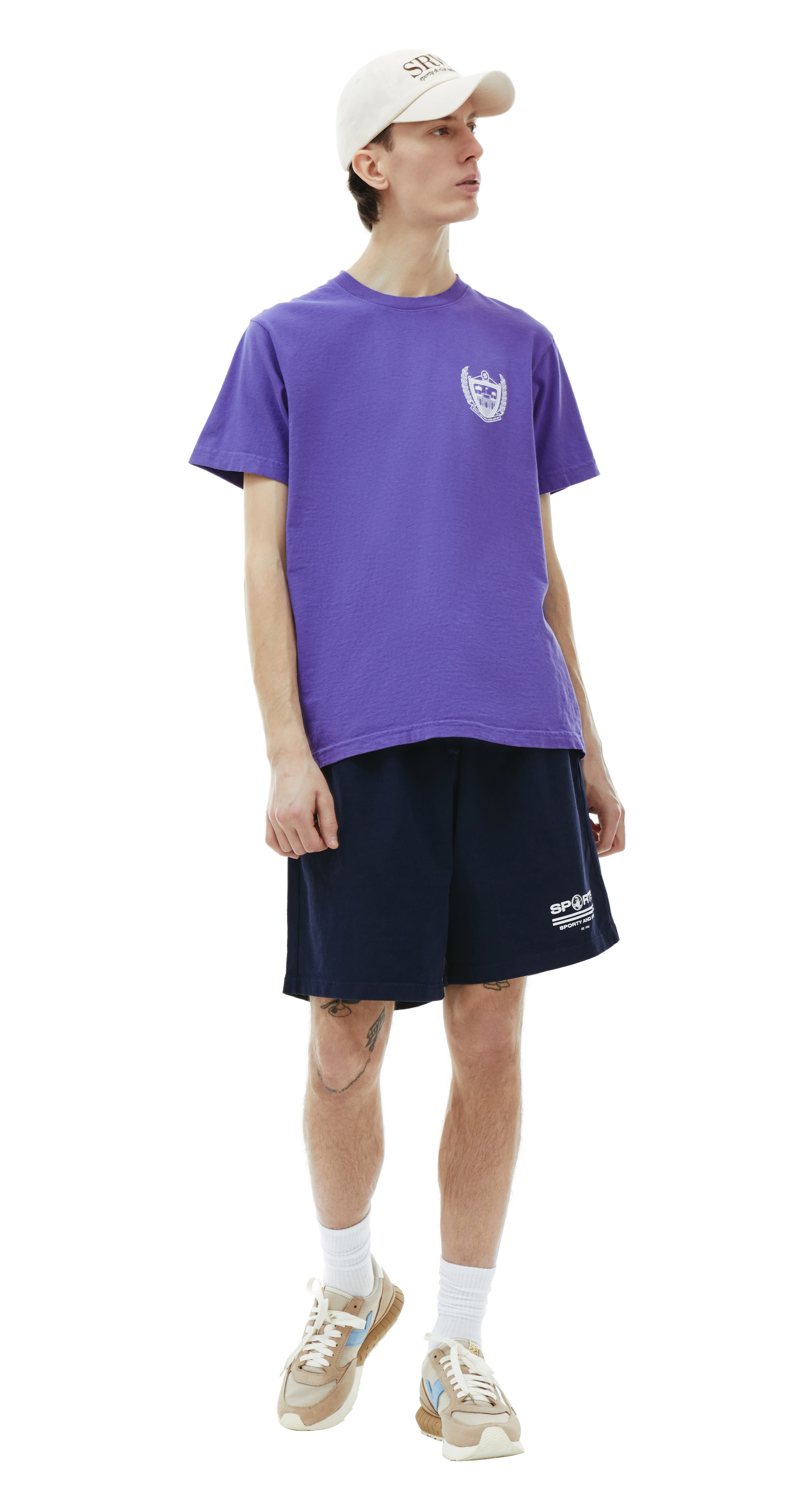 SPORTY & RICH SRWC embroidered cap