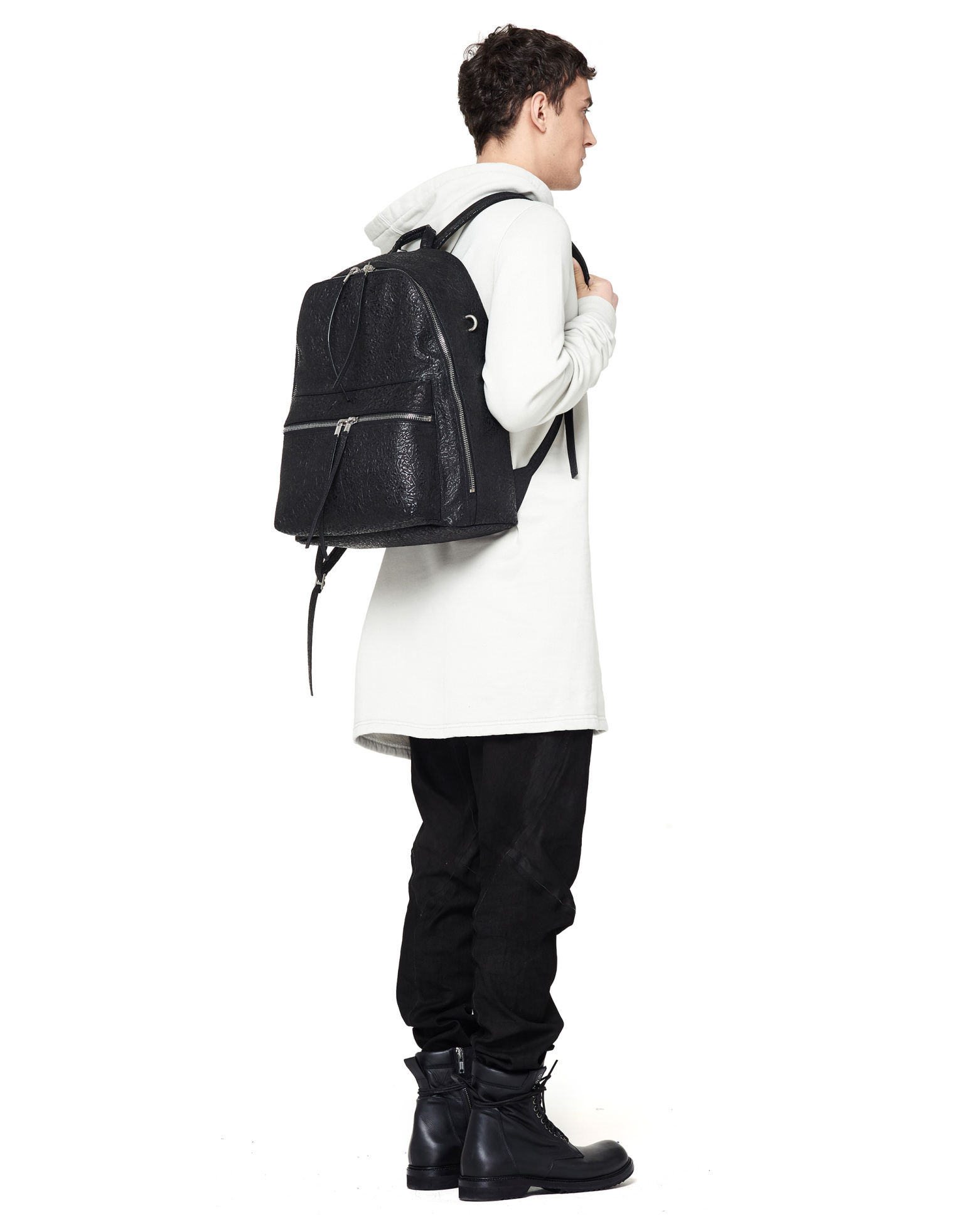 Rick Owens Leather backpack