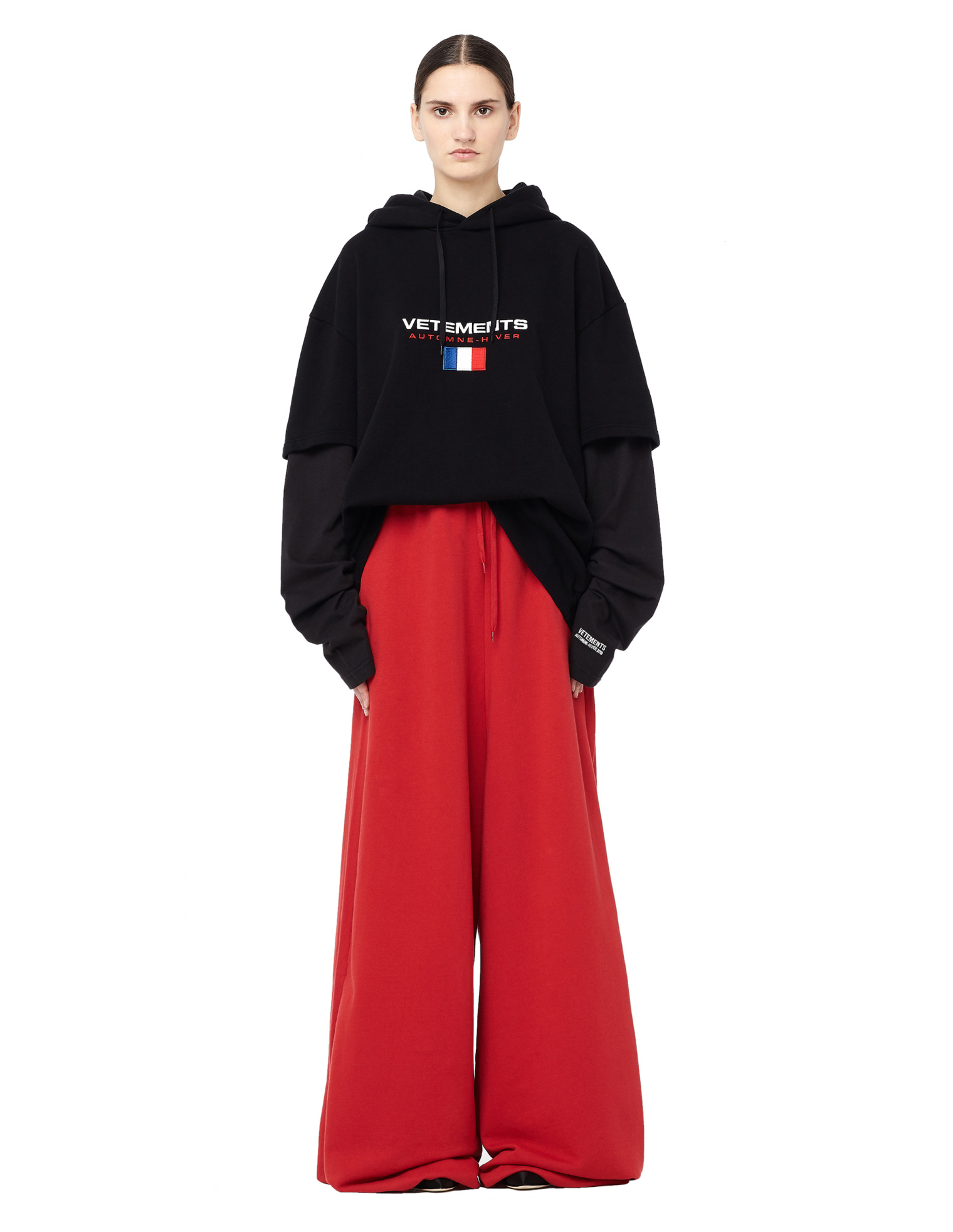 VETEMENTS Double-layered Cotton Hoodie