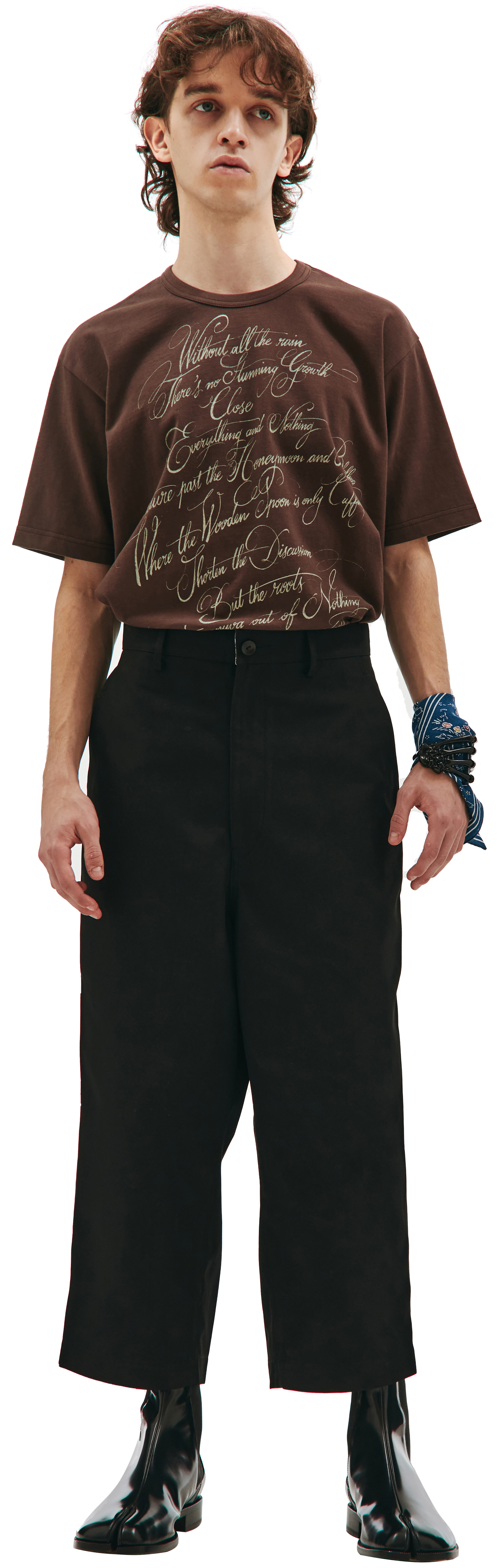 Junya Watanabe Black cropped pants