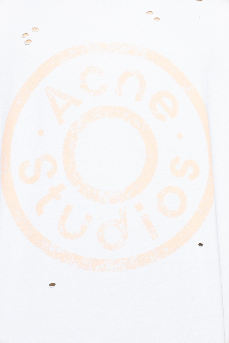 Acne Studios Logo Relaxed Fit T-shirt