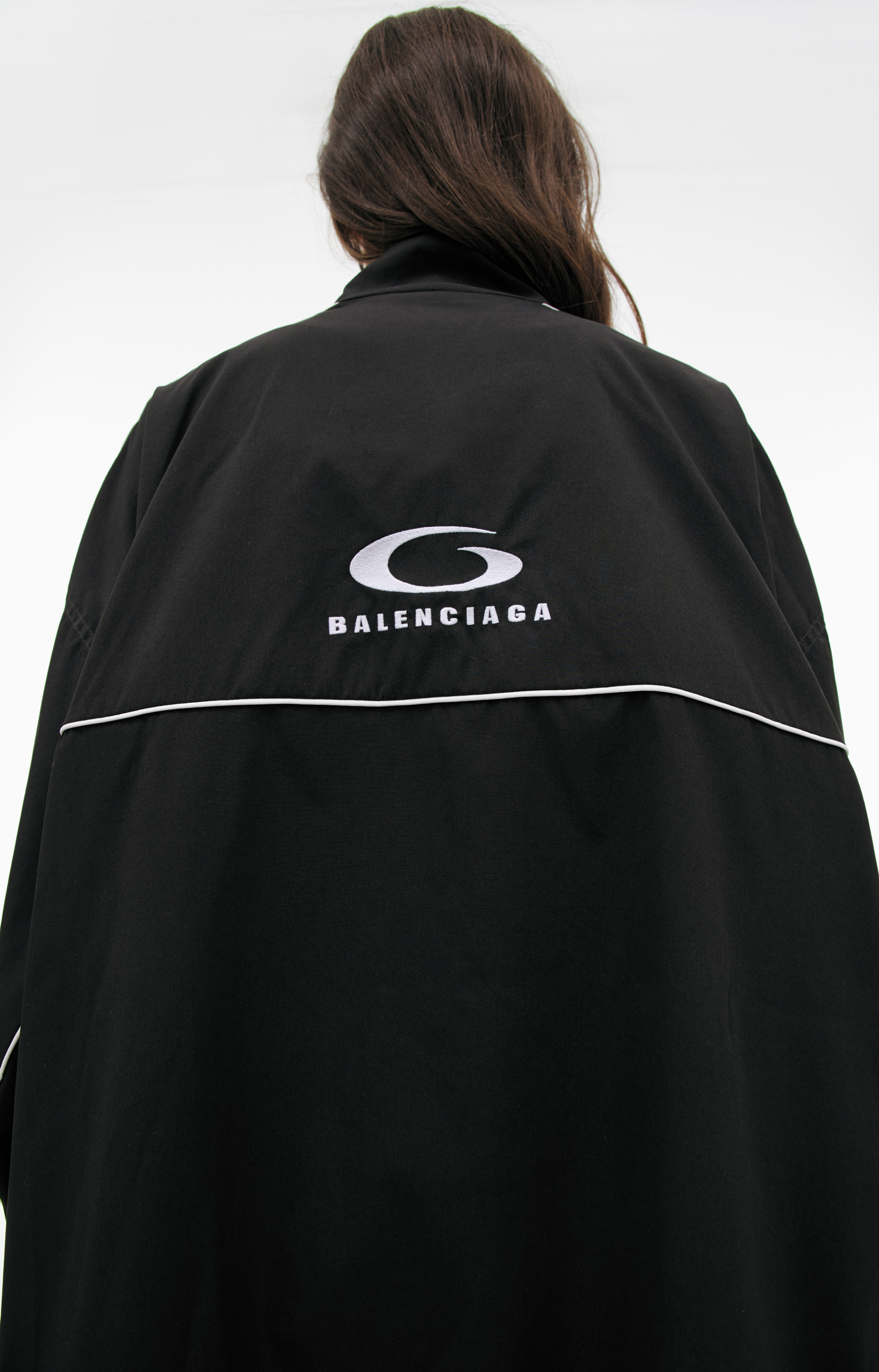 Balenciaga Black jacket with stripes