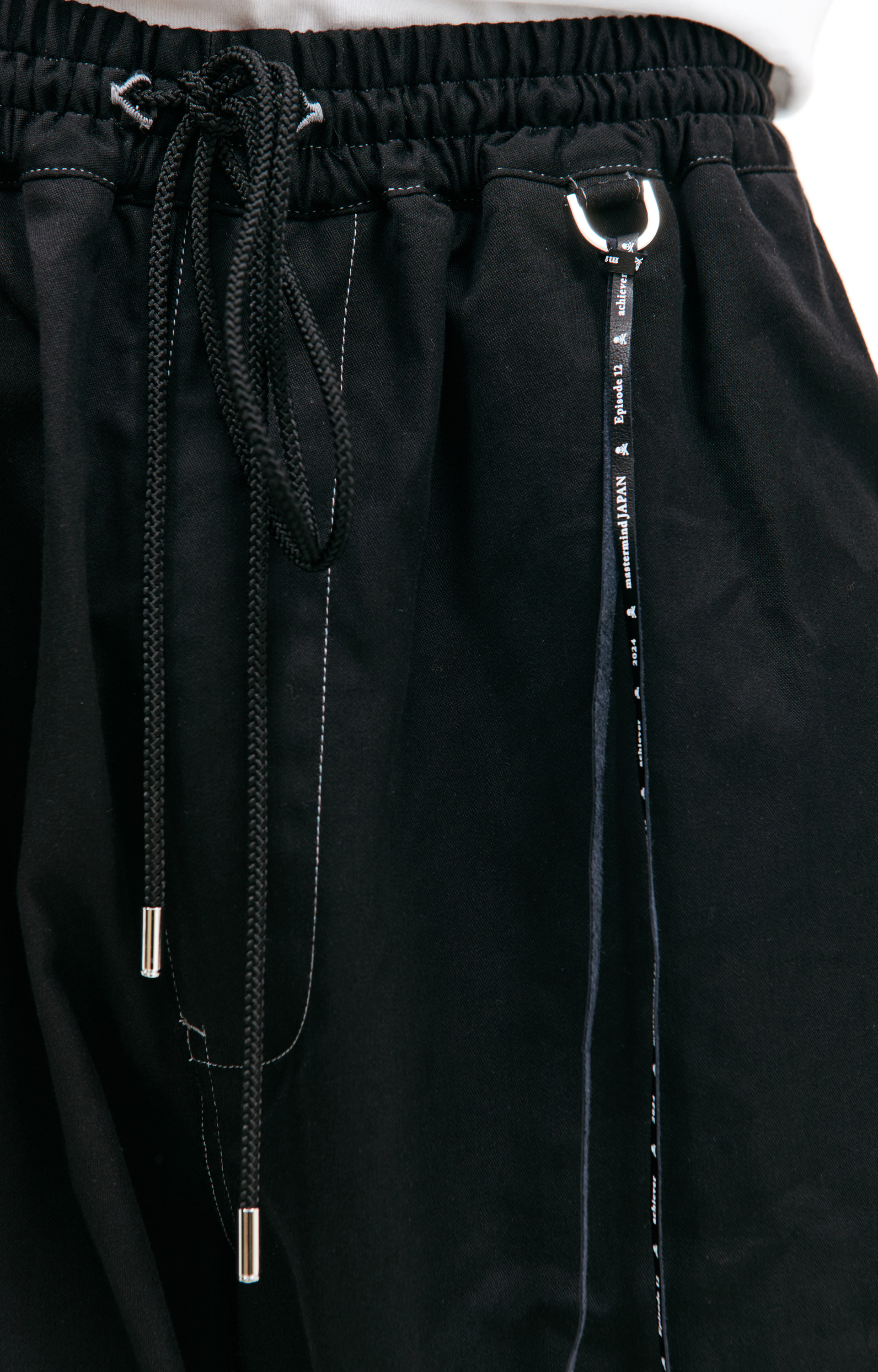 Mastermind WORLD Black cargo trousers