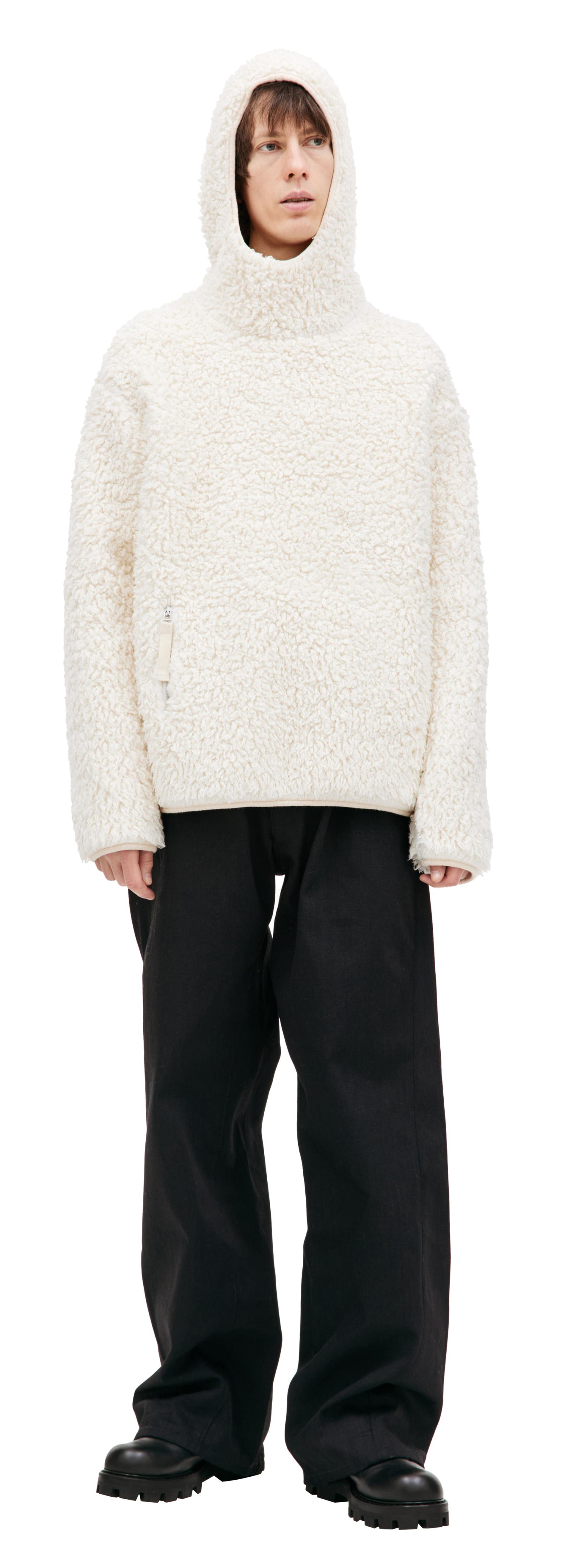 Jil Sander Oversized fleece hoodie