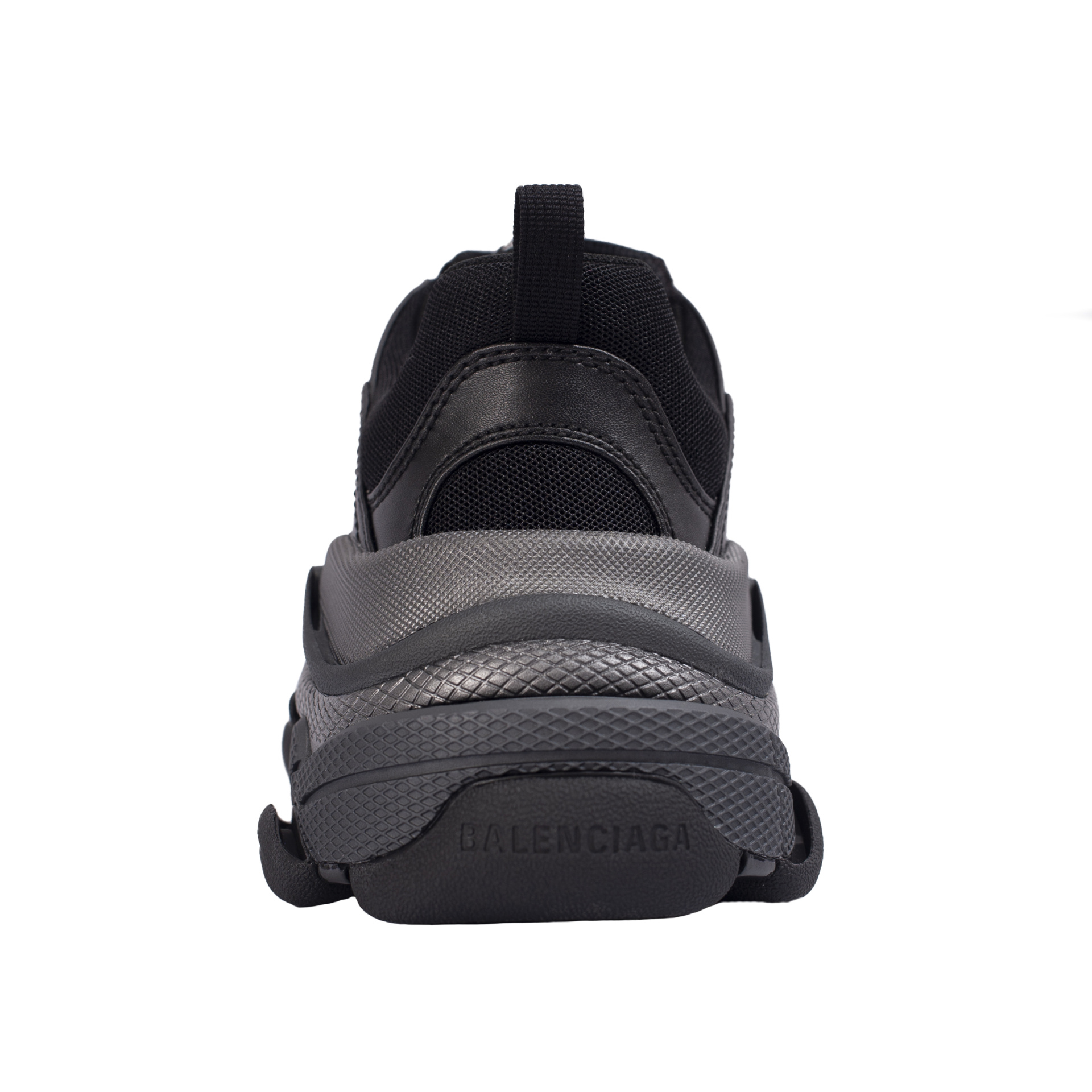 Balenciaga Triple S Total Black Sneakers