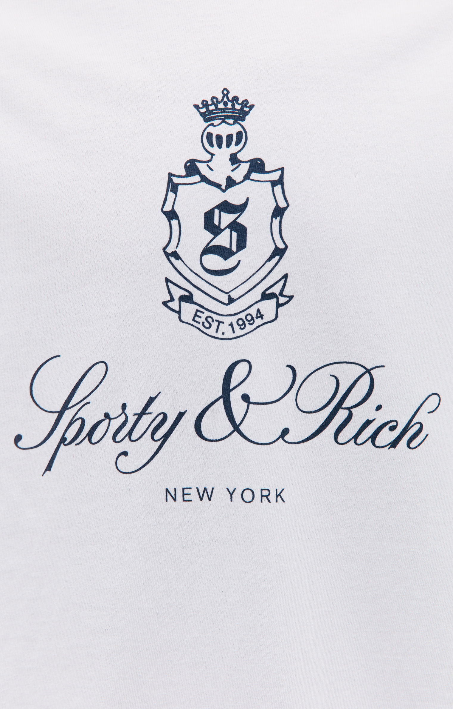 SPORTY & RICH White Vendome t-shirt