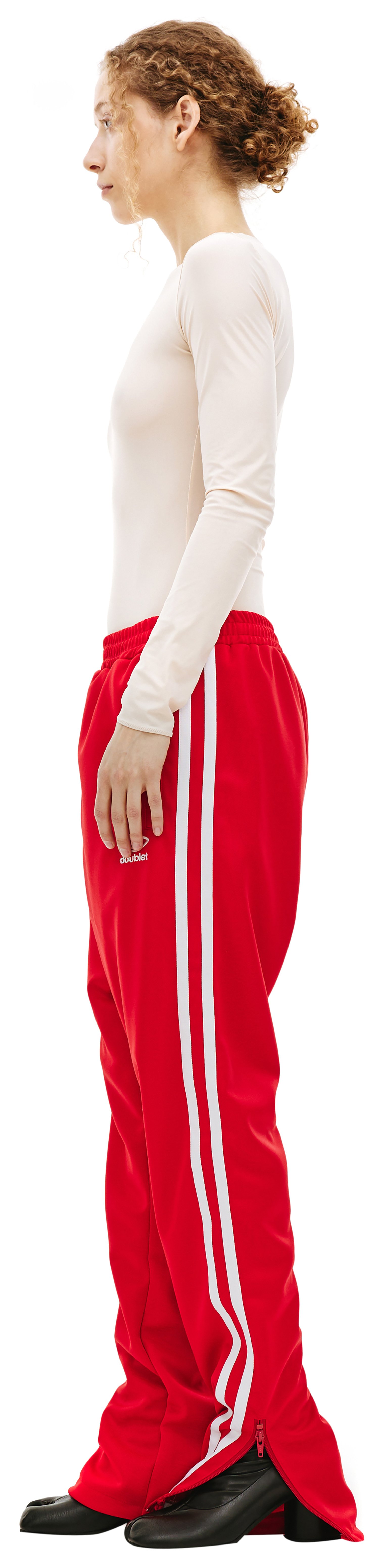 Doublet Red Invisible Track Pants