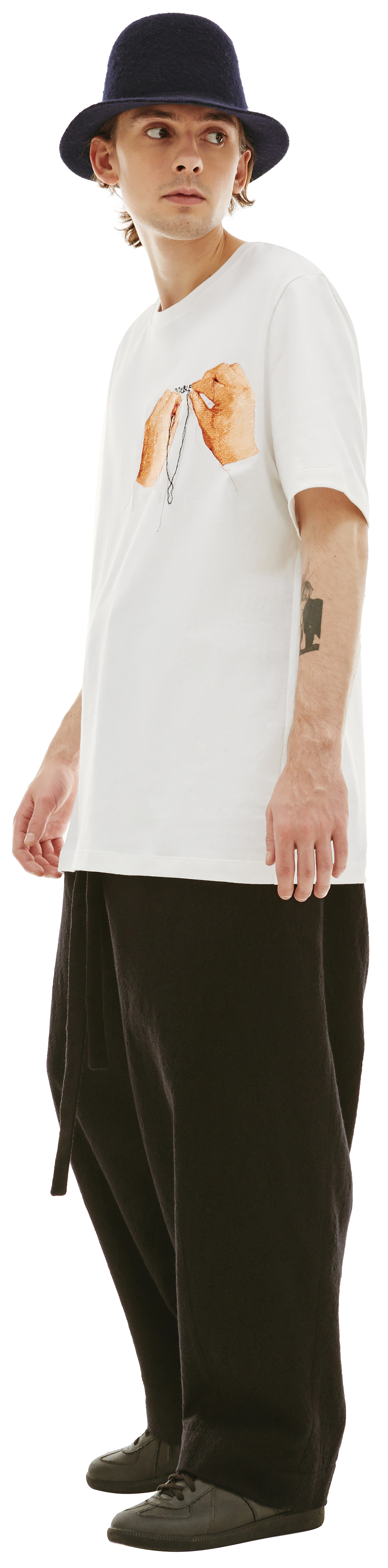Doublet \'Hand-embroidery\' cotton t-shirt