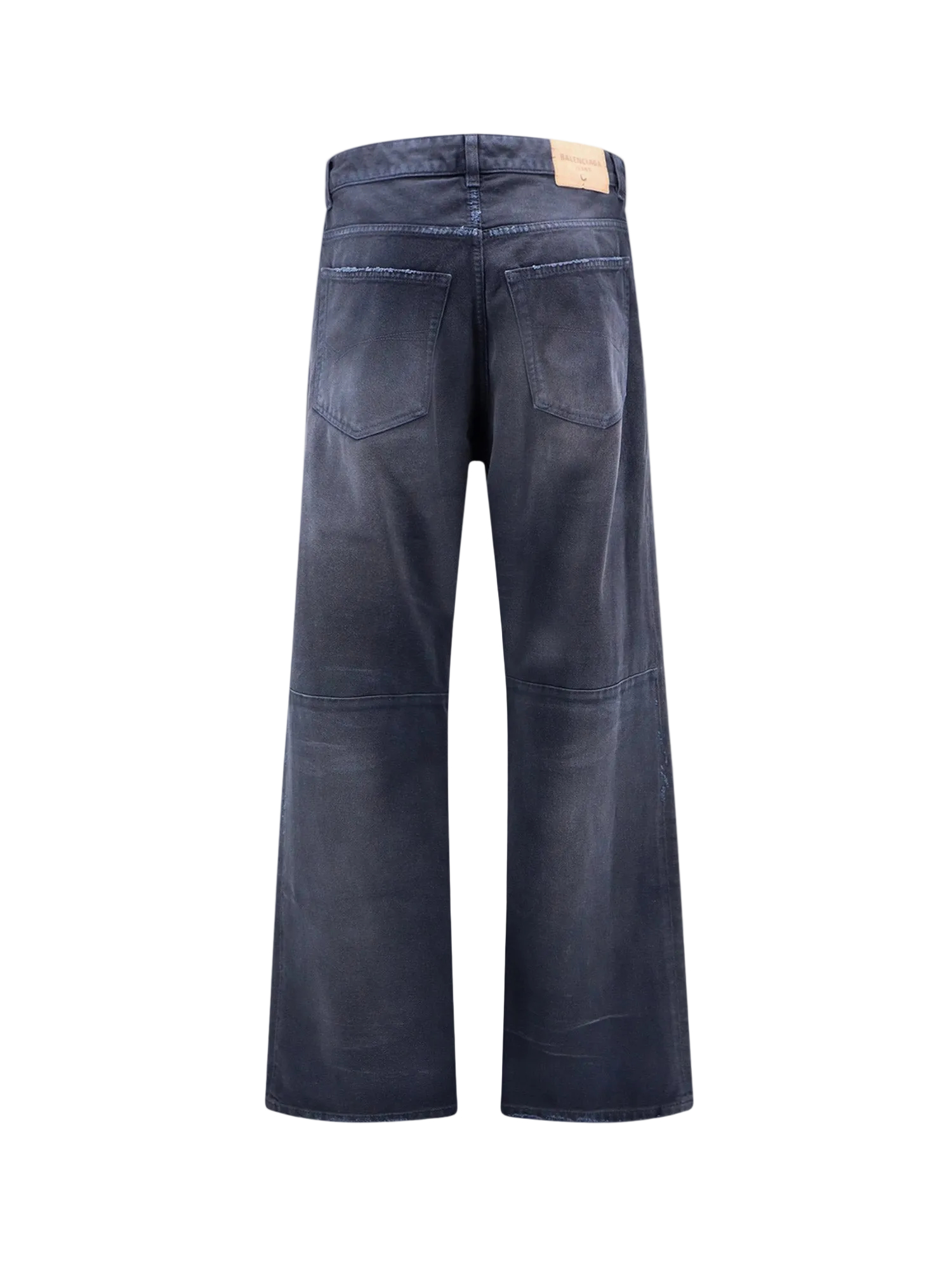 Balenciaga Jeans with a distressed look