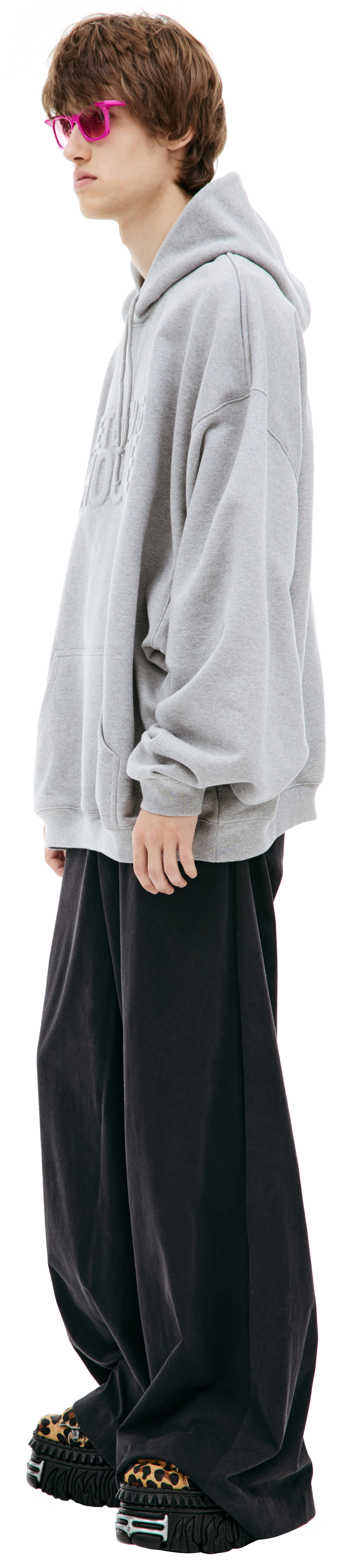 VETEMENTS Gray Illusion hoodie