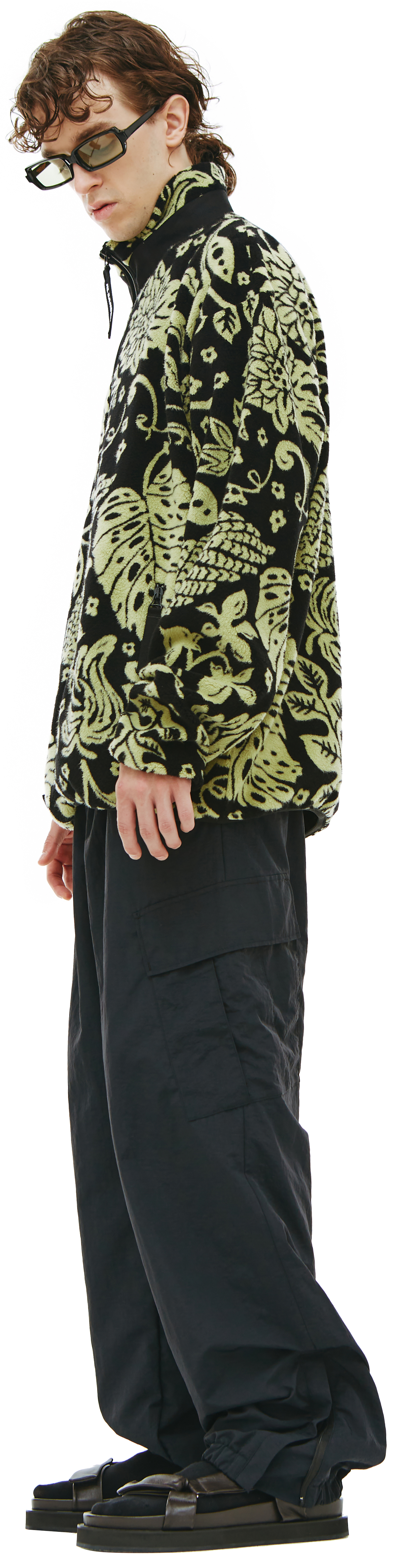 Jil Sander J+ Floral Fleece Jacket