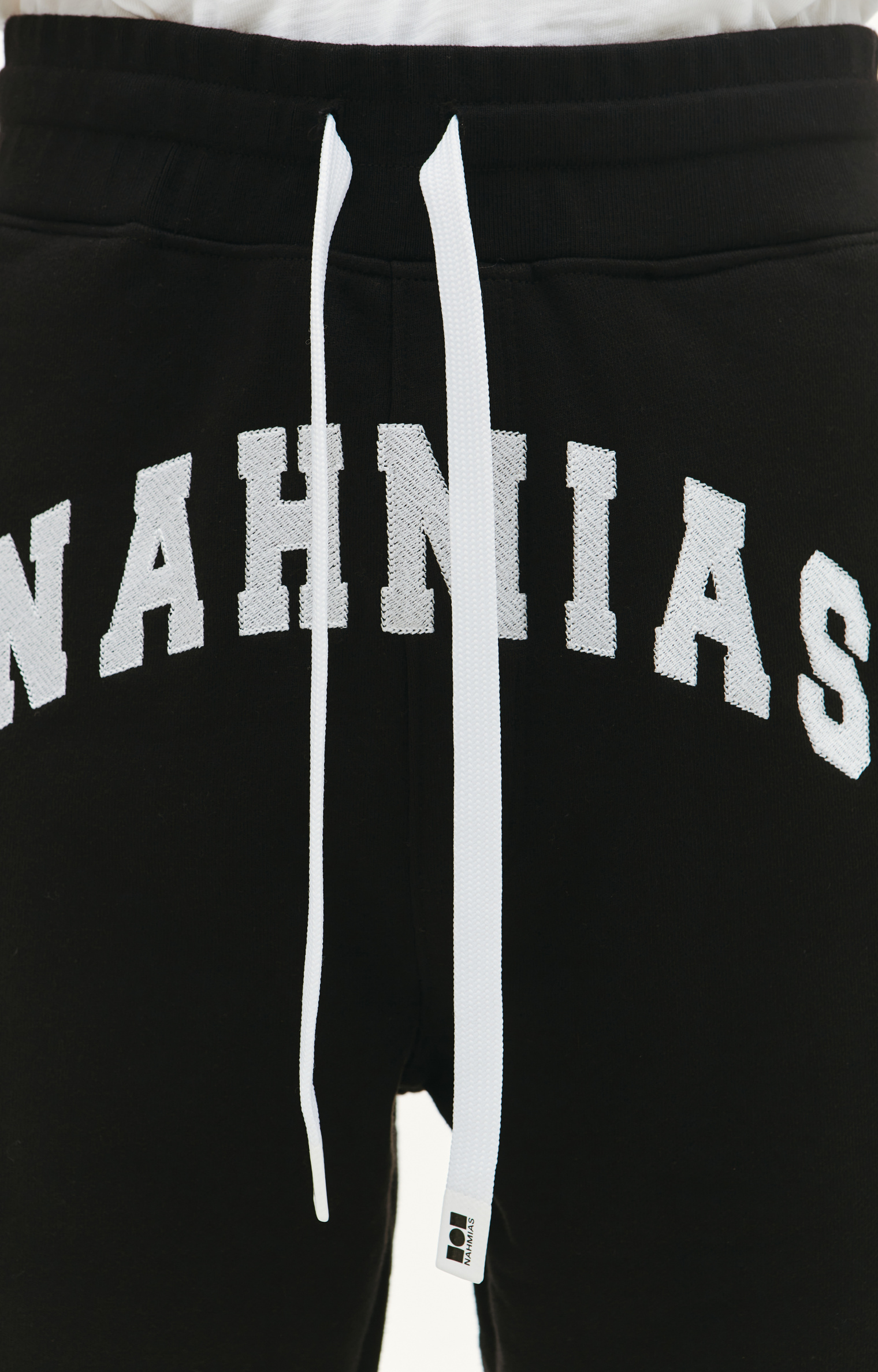 Nahmias Logo cotton sweatpants