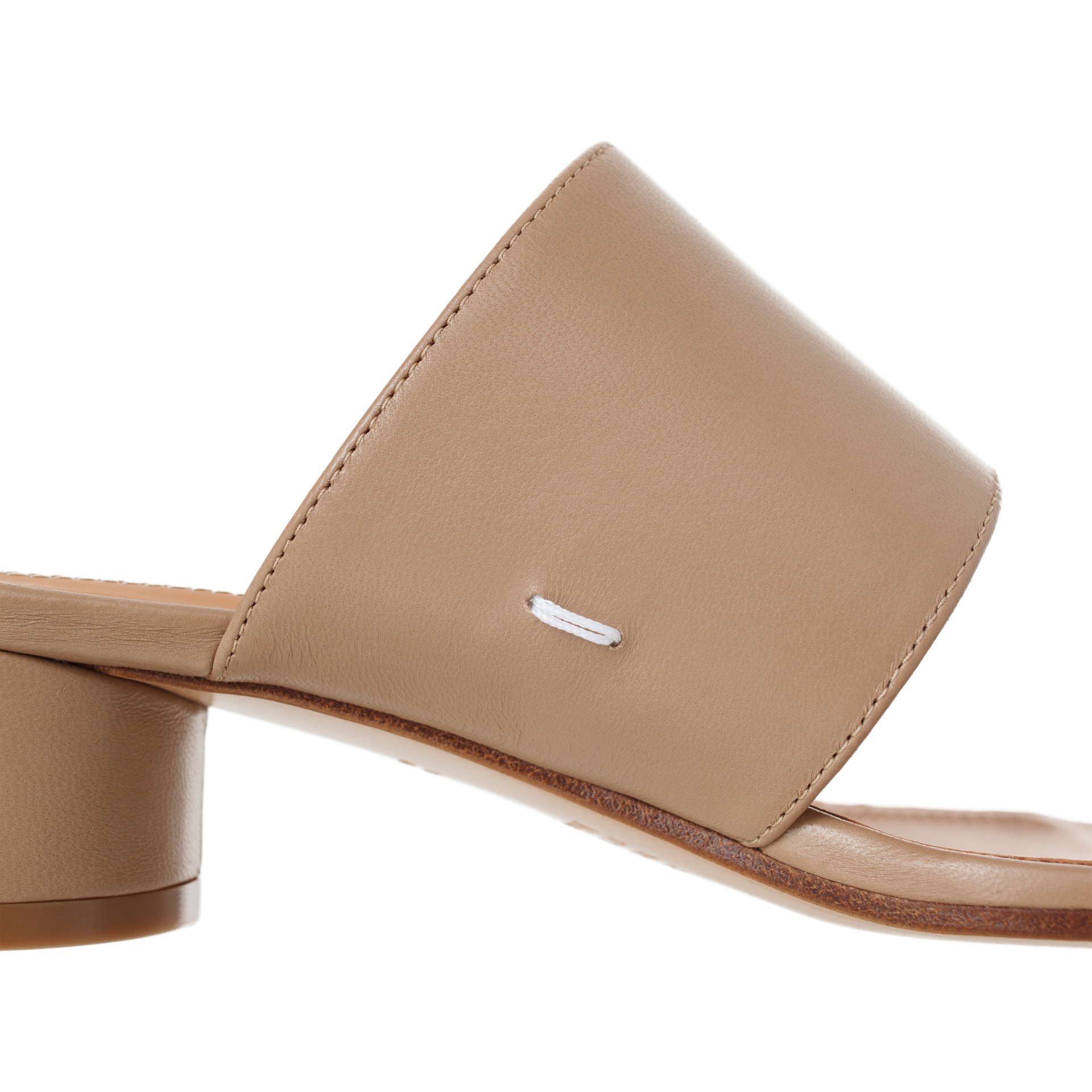 Maison Margiela Leather Tabi Mules