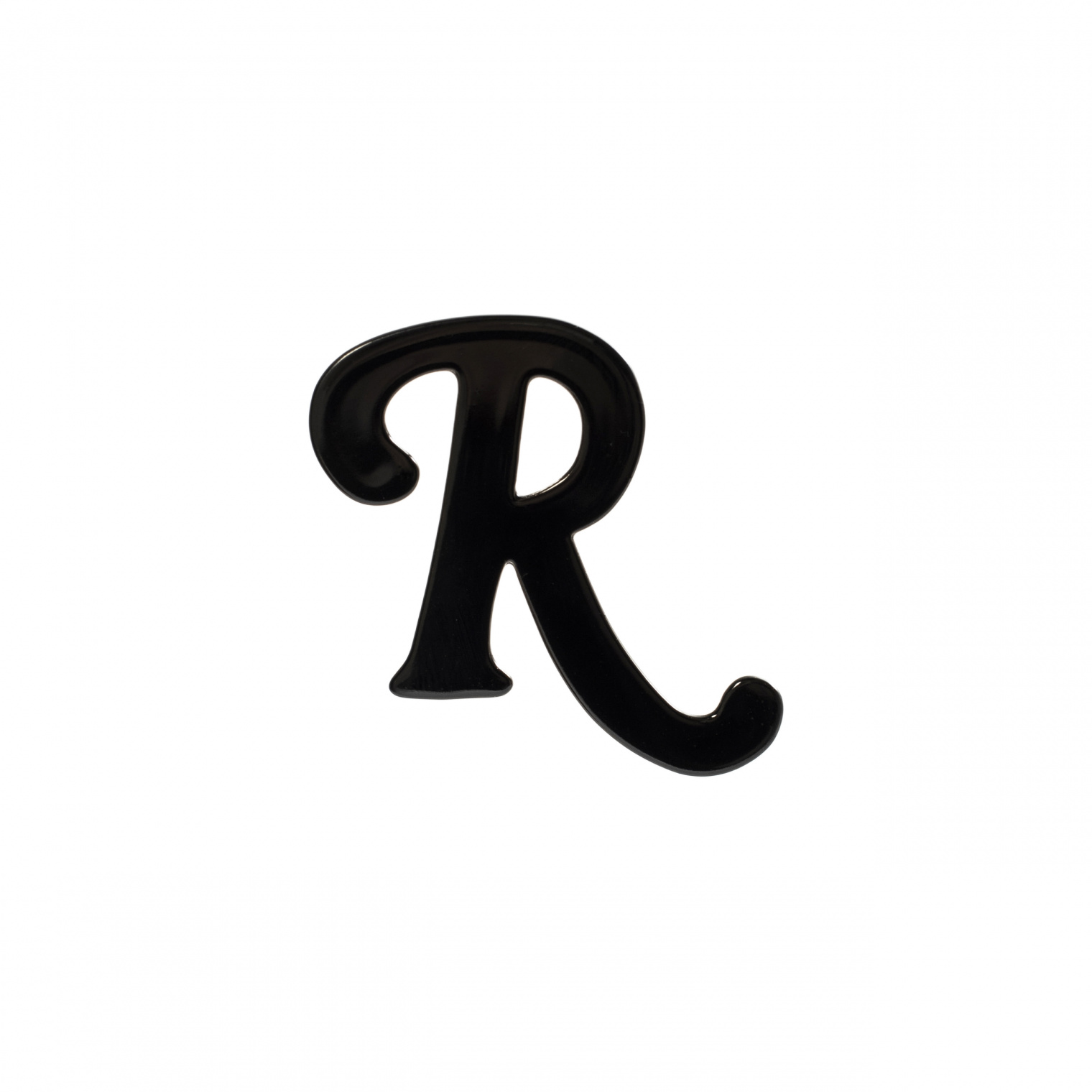 Raf Simons Моносерьга с логотипом R