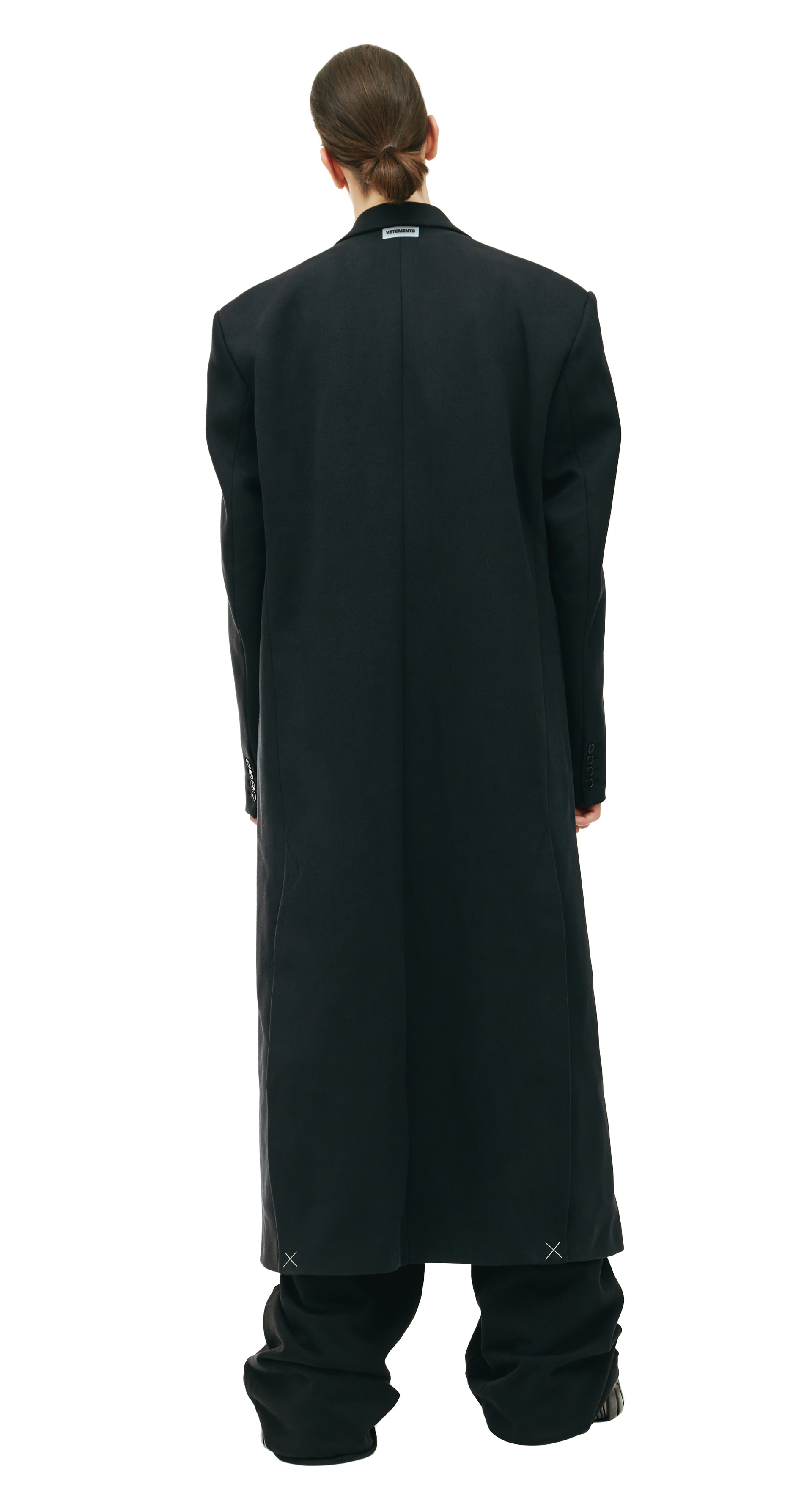 VETEMENTS Oversized cotton coat