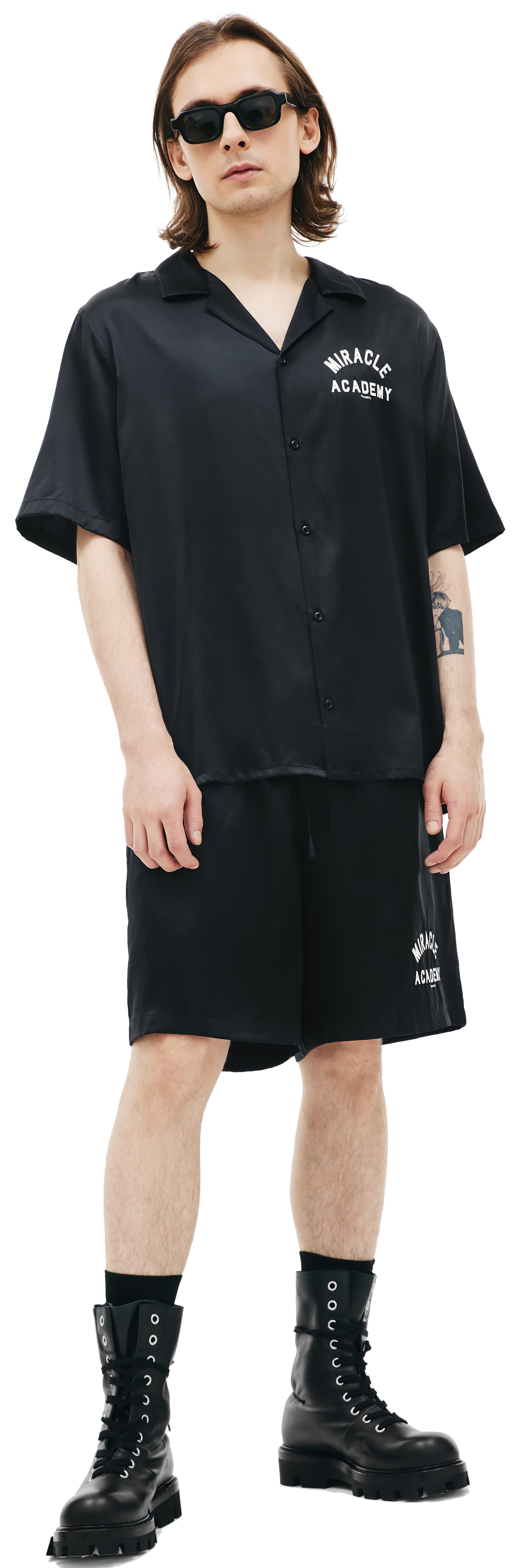 Nahmias Miracle printed silk shirt